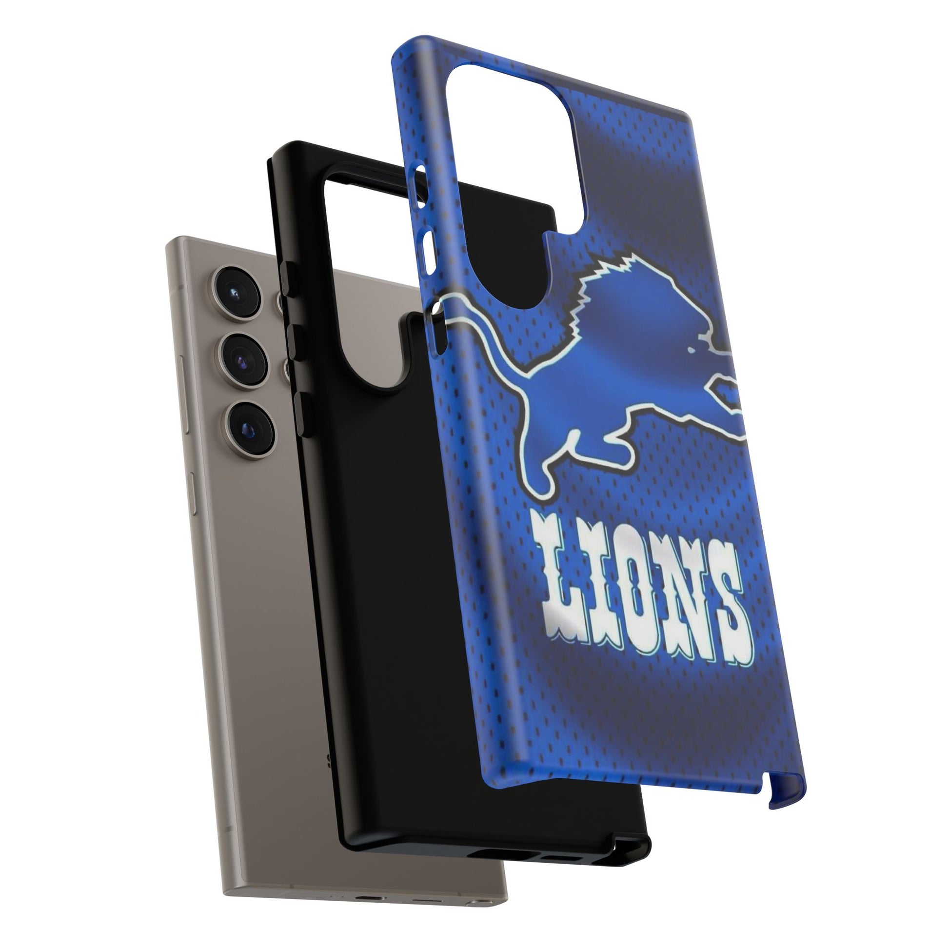 Detroit Lions Football Jersey Phone Case, Tough Cases for iPhones, Samsung, and Pixel