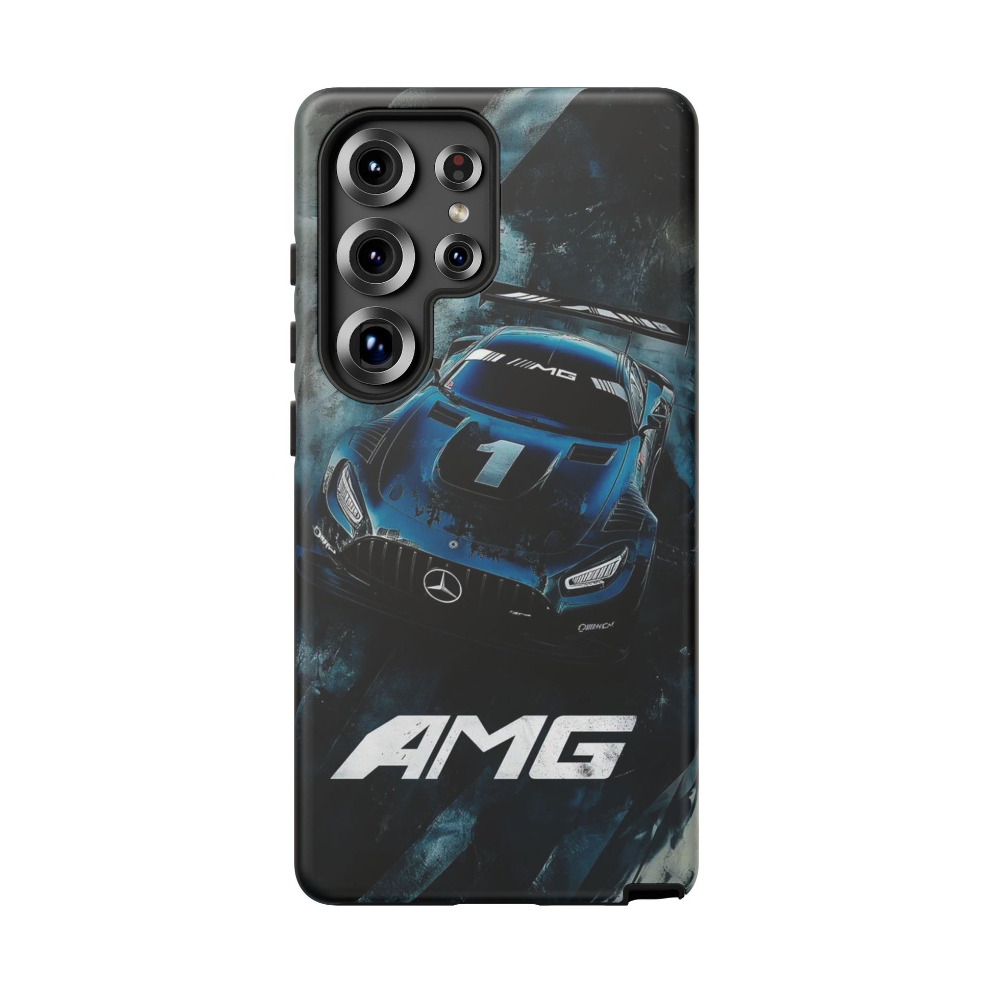 Mercedes AMG Racing Car Tough Cases for iPhones, Samsung, and Pixel