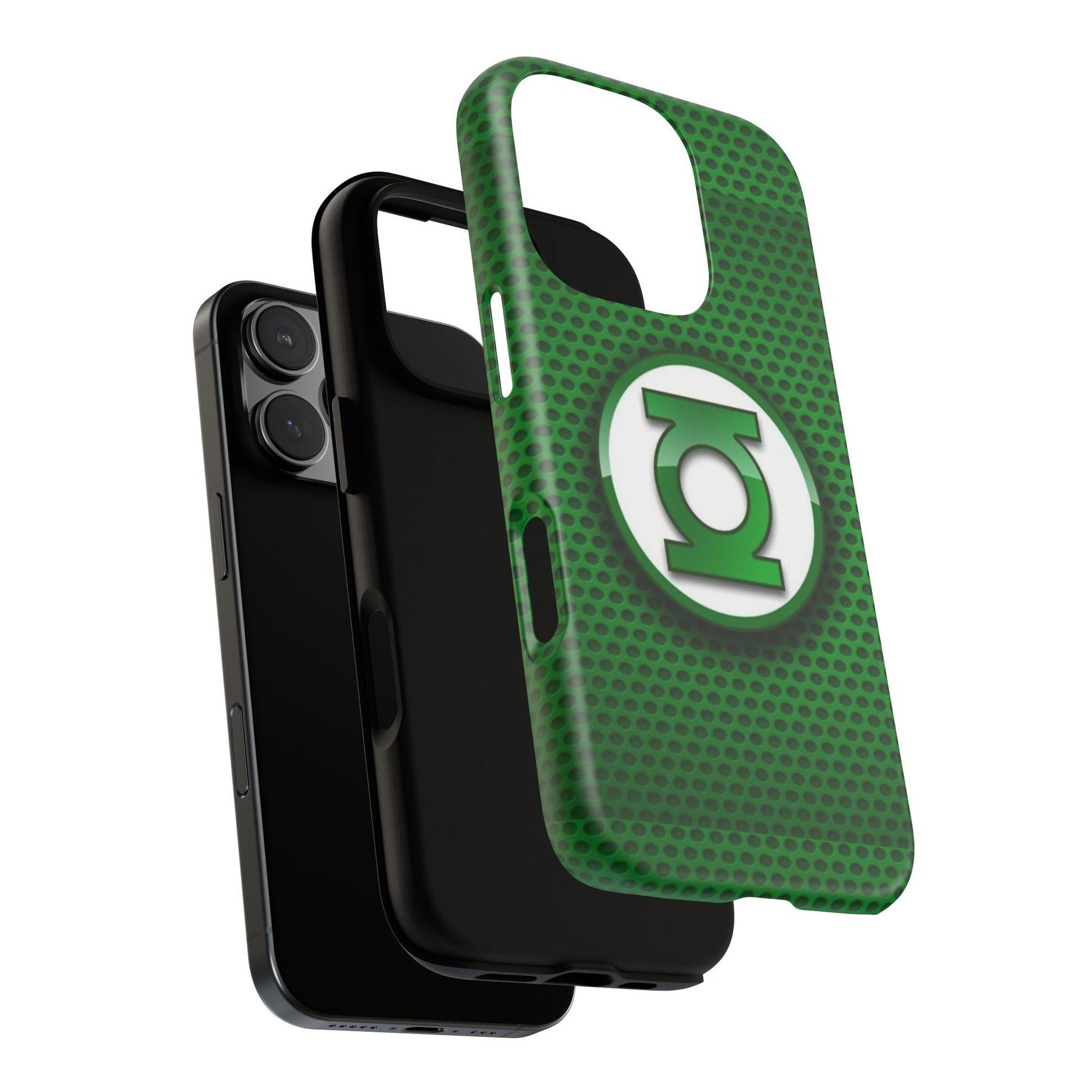 Green Lantern Logo Phone Case, Tough Cases, DC Case for iPhones, Samsung, and Pixel
