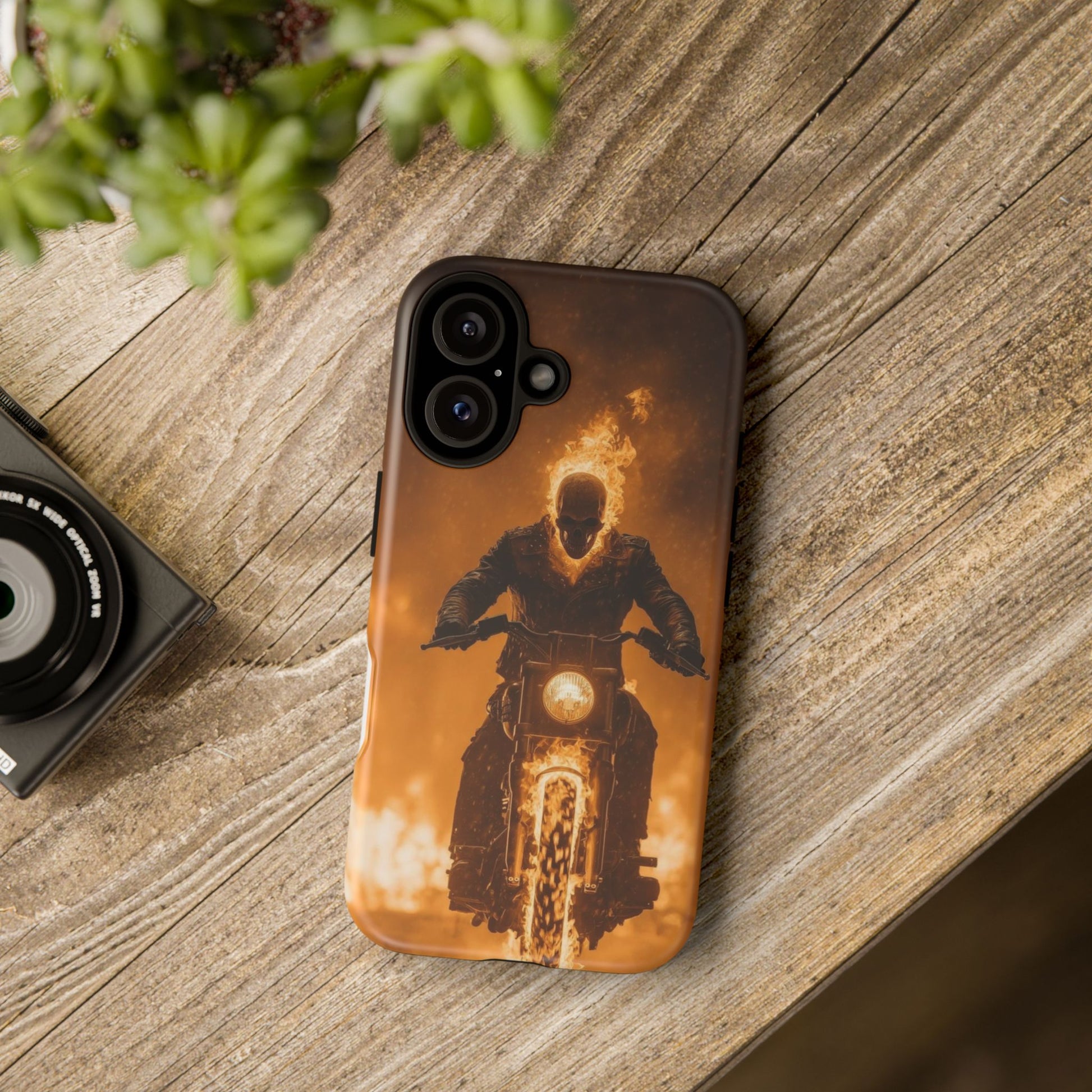 Marvel's Ghostrider Tough Cases for iPhones, Samsung, and Pixel