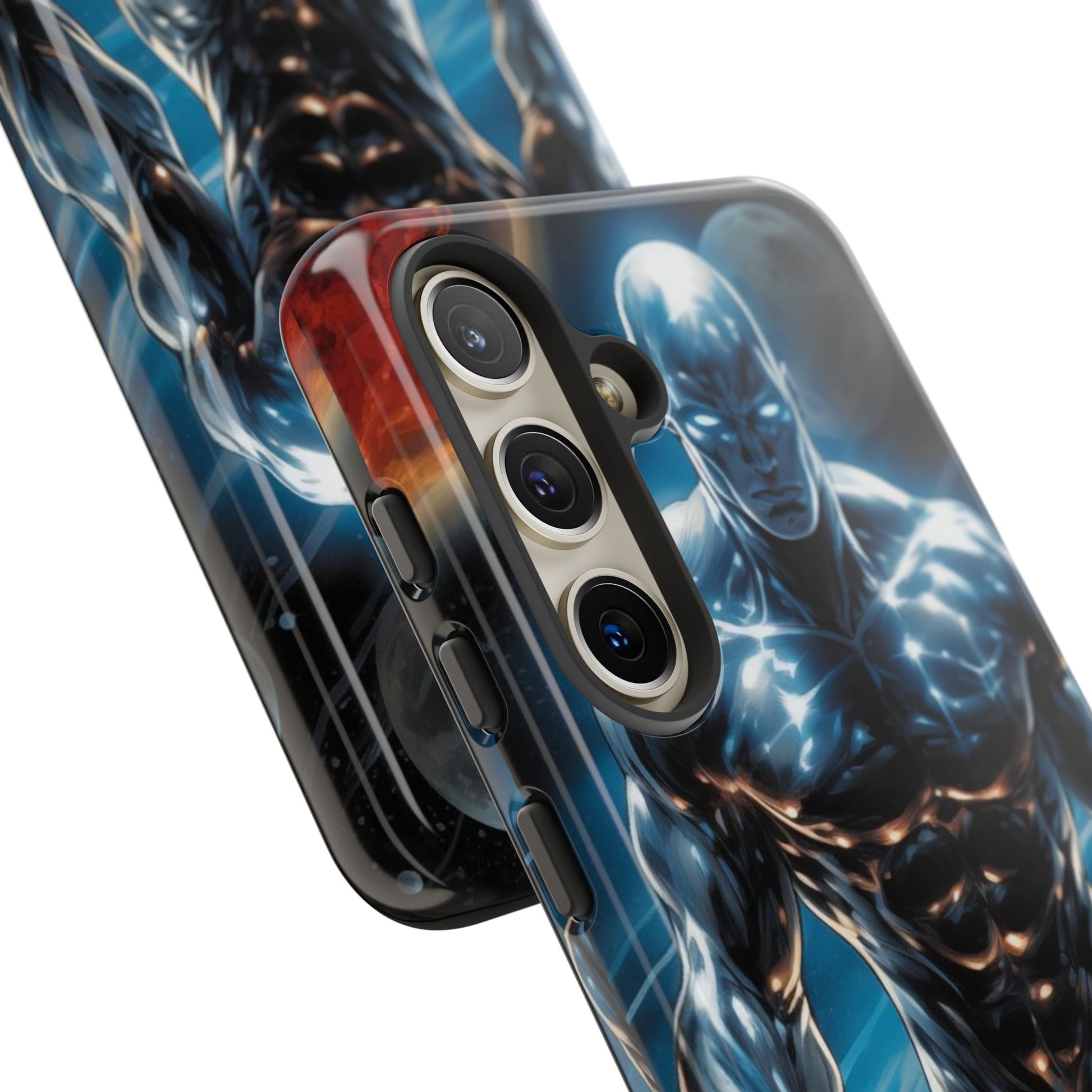 The Silver Surfer Comic Art Phone Case, Tough Cases for iPhones, Samsung, and Pixel