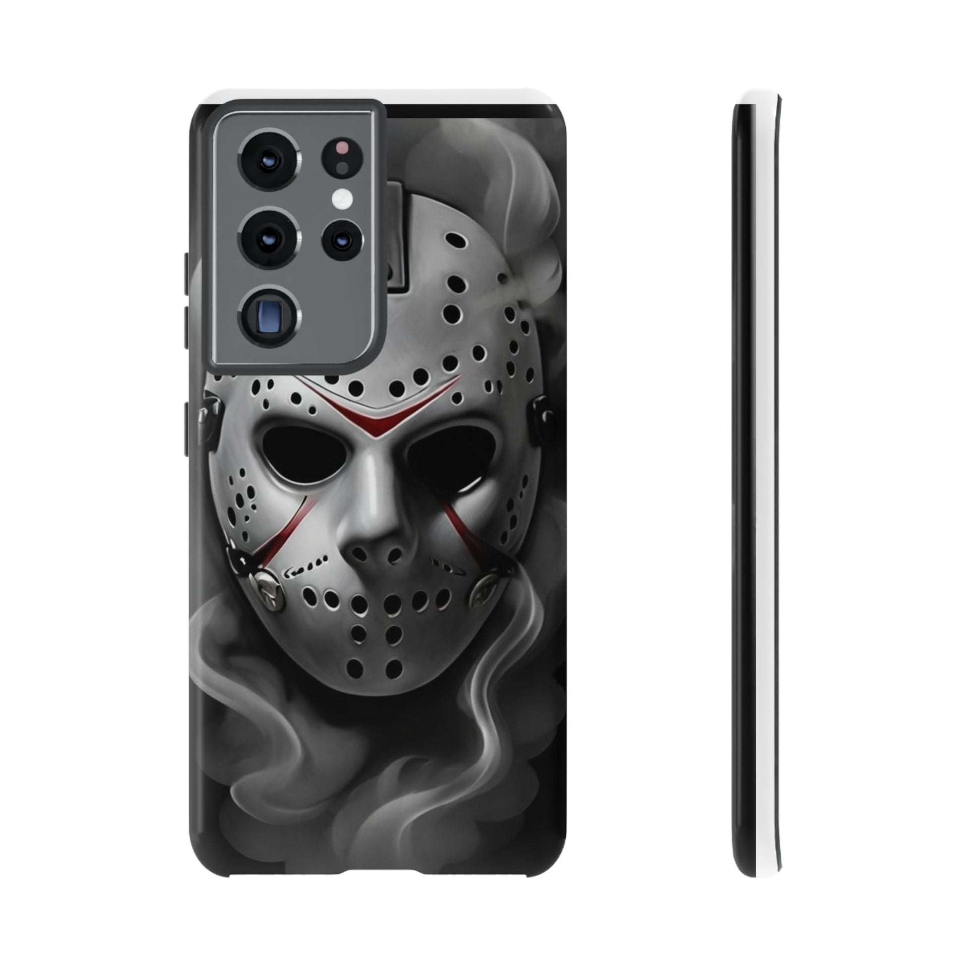 Friday the 13th Jason's Mask Tough Cases for iPhones, Samsung, and Pixel
