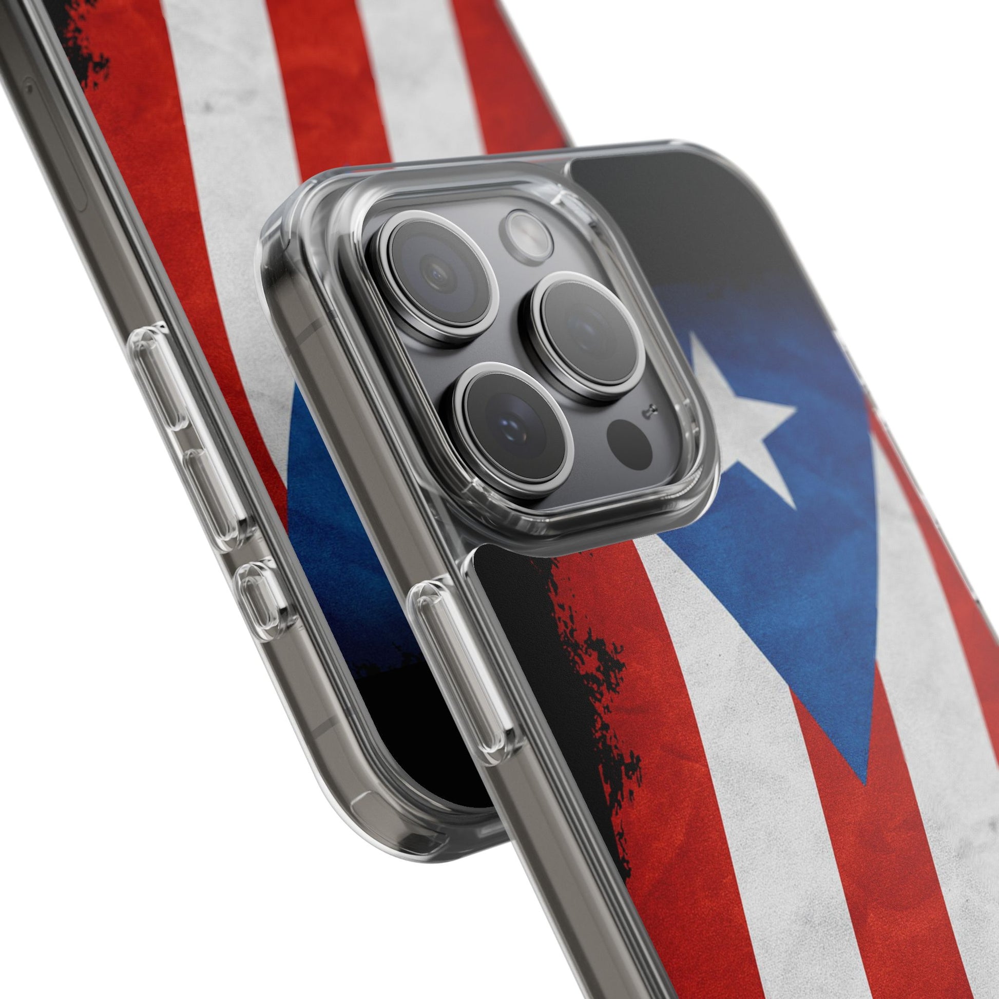 Puerto Rican Flag Art Inspired Iphone and Samsung Protective case