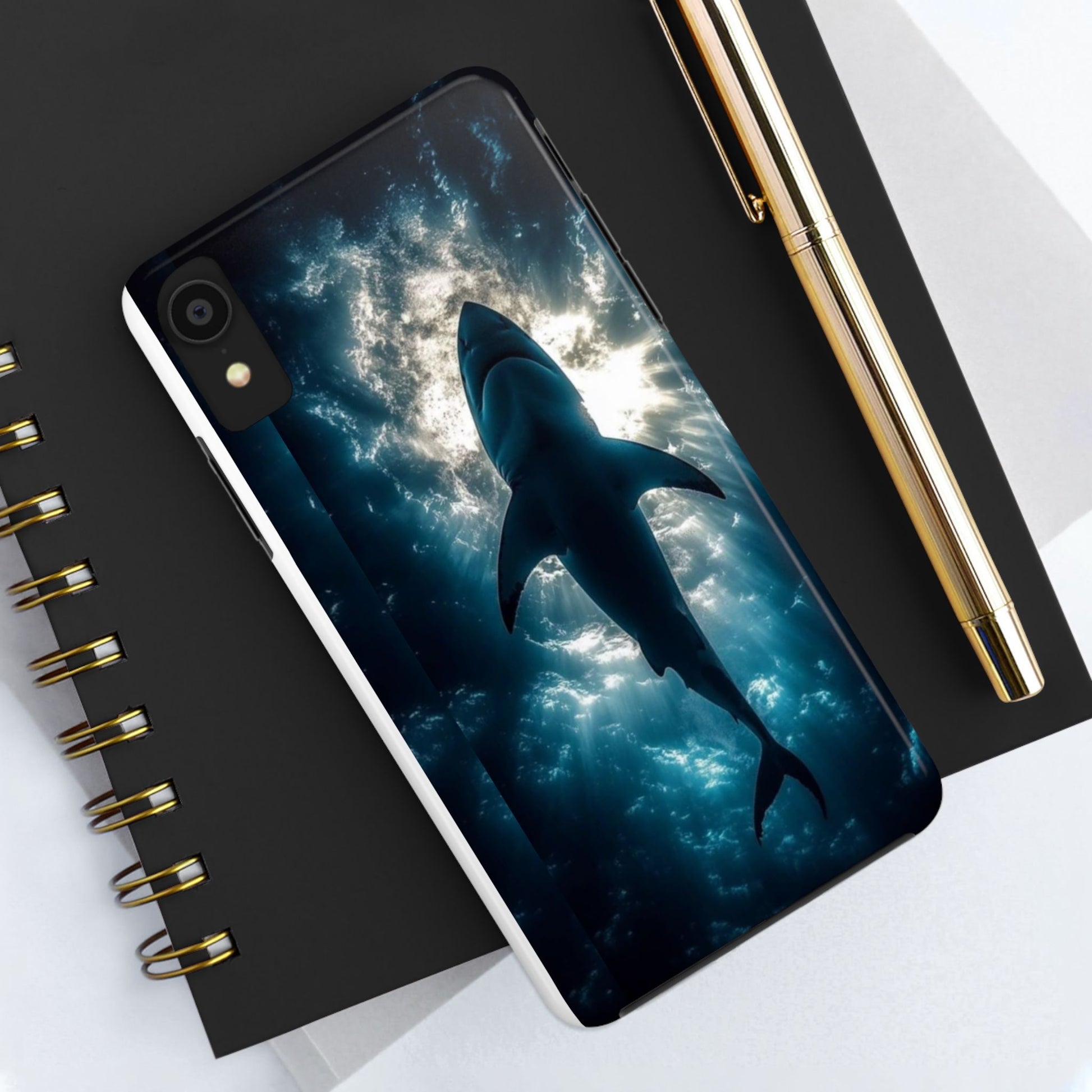 Great White Shark Themed Tough Phone Cases for Iphones & Samsung Phones
