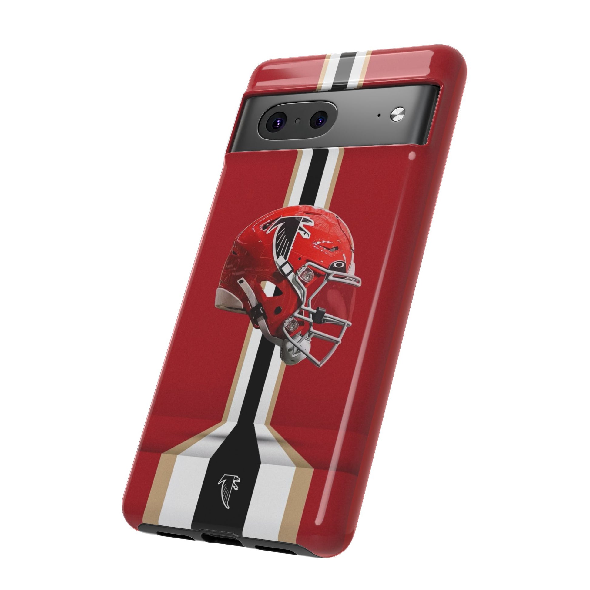Atlanta Falcons Football Helmet Logo Tough Cases for iPhones, Samsung, and Pixel