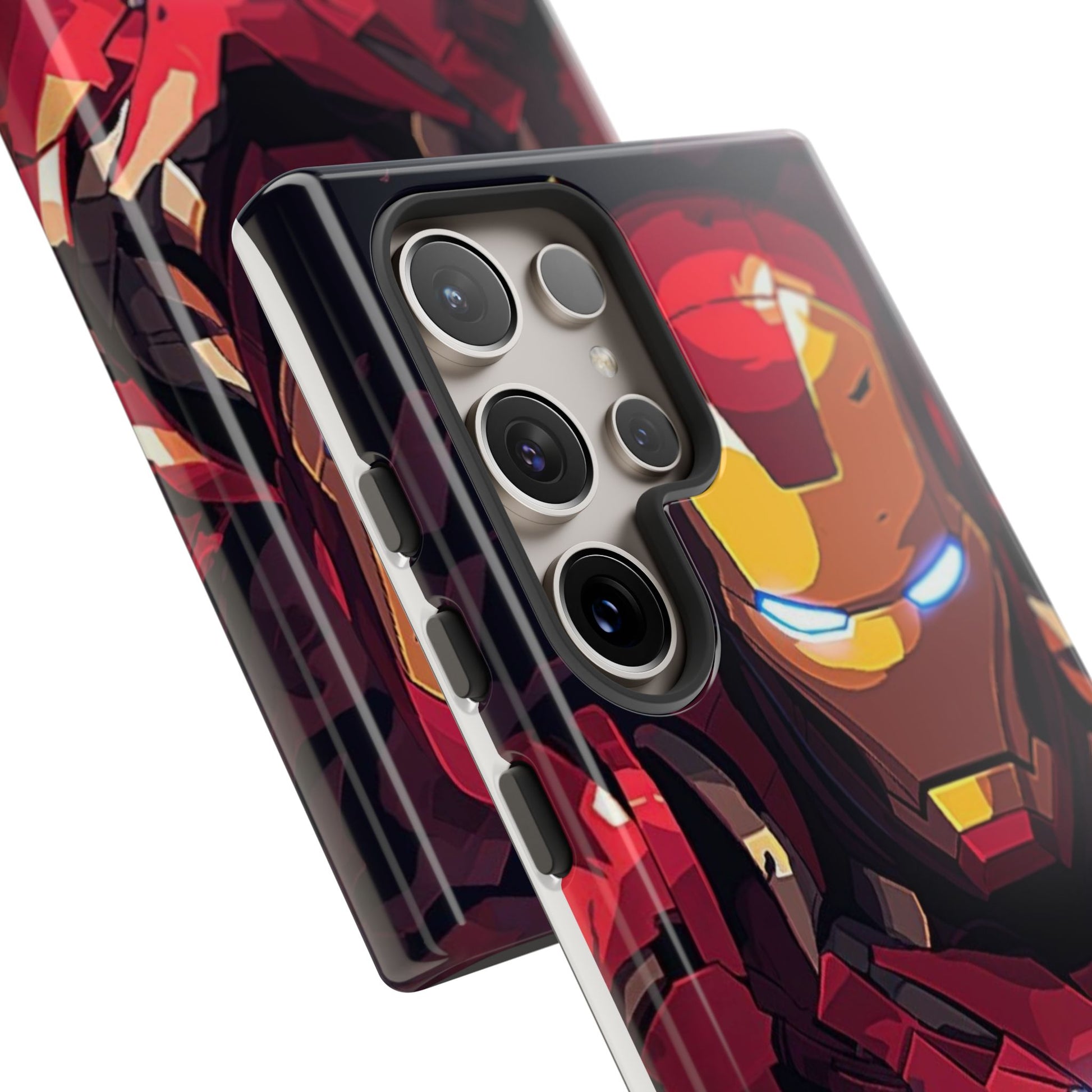 Invincible Iron Man Tough Cases for iPhones, Samsung, and Pixel