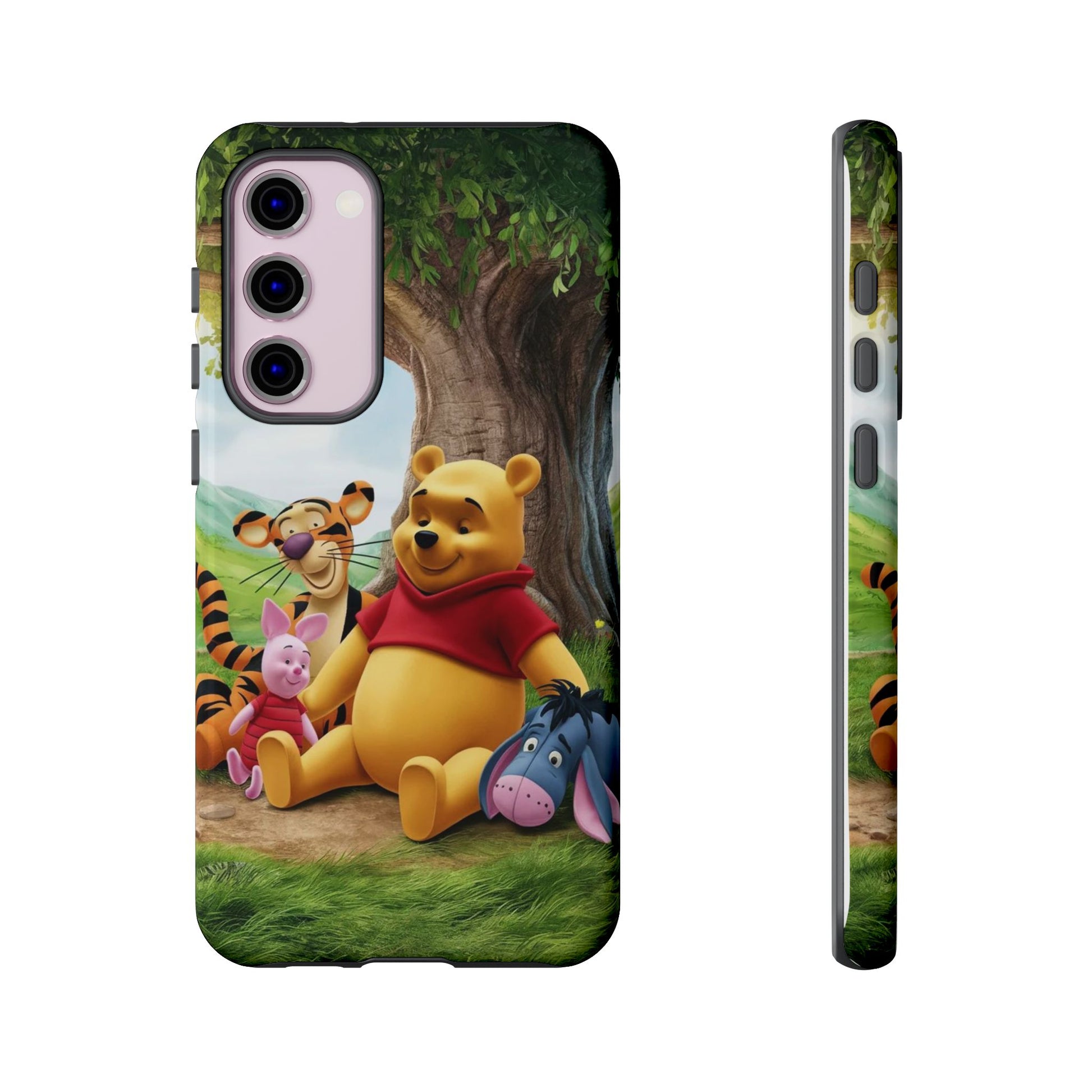 Cute Pooh Bear Phone Case, Tough Cases, Disney Phone for iPhones, Samsung, and Pixel