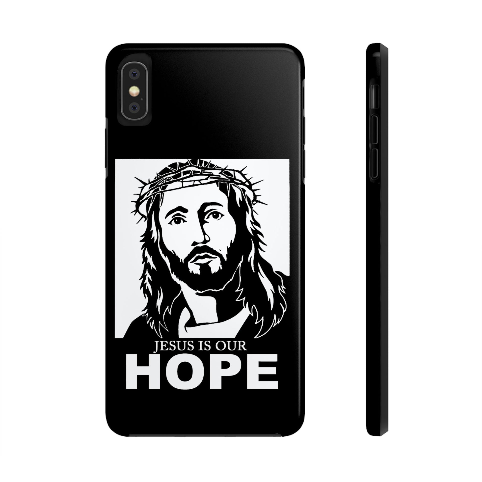 Jesus is Our Hope Christian Phone Cases for iPhones & Samsung Phones