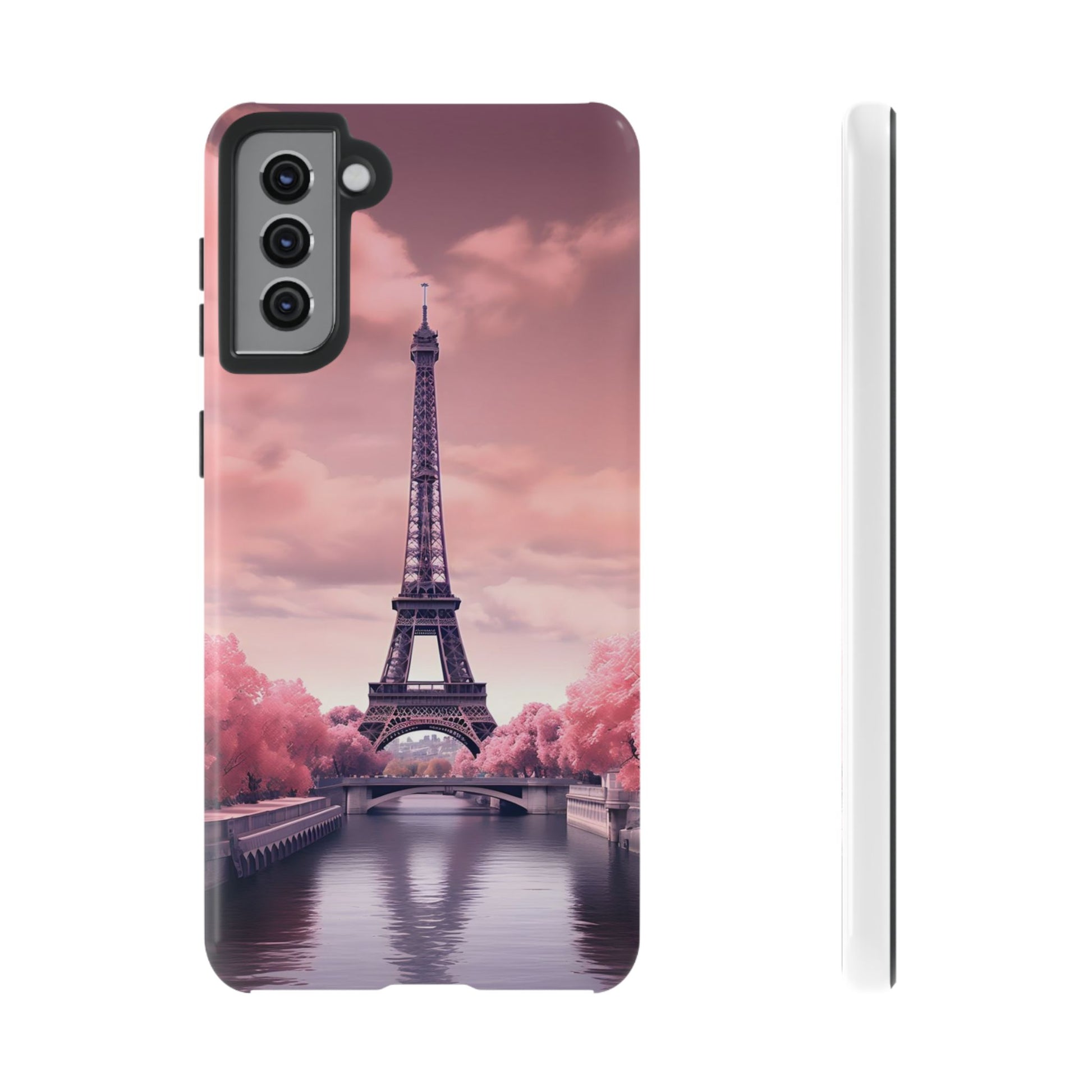 Eiffel Tower Paris Tough Cases for iPhones, Samsung, and Pixel