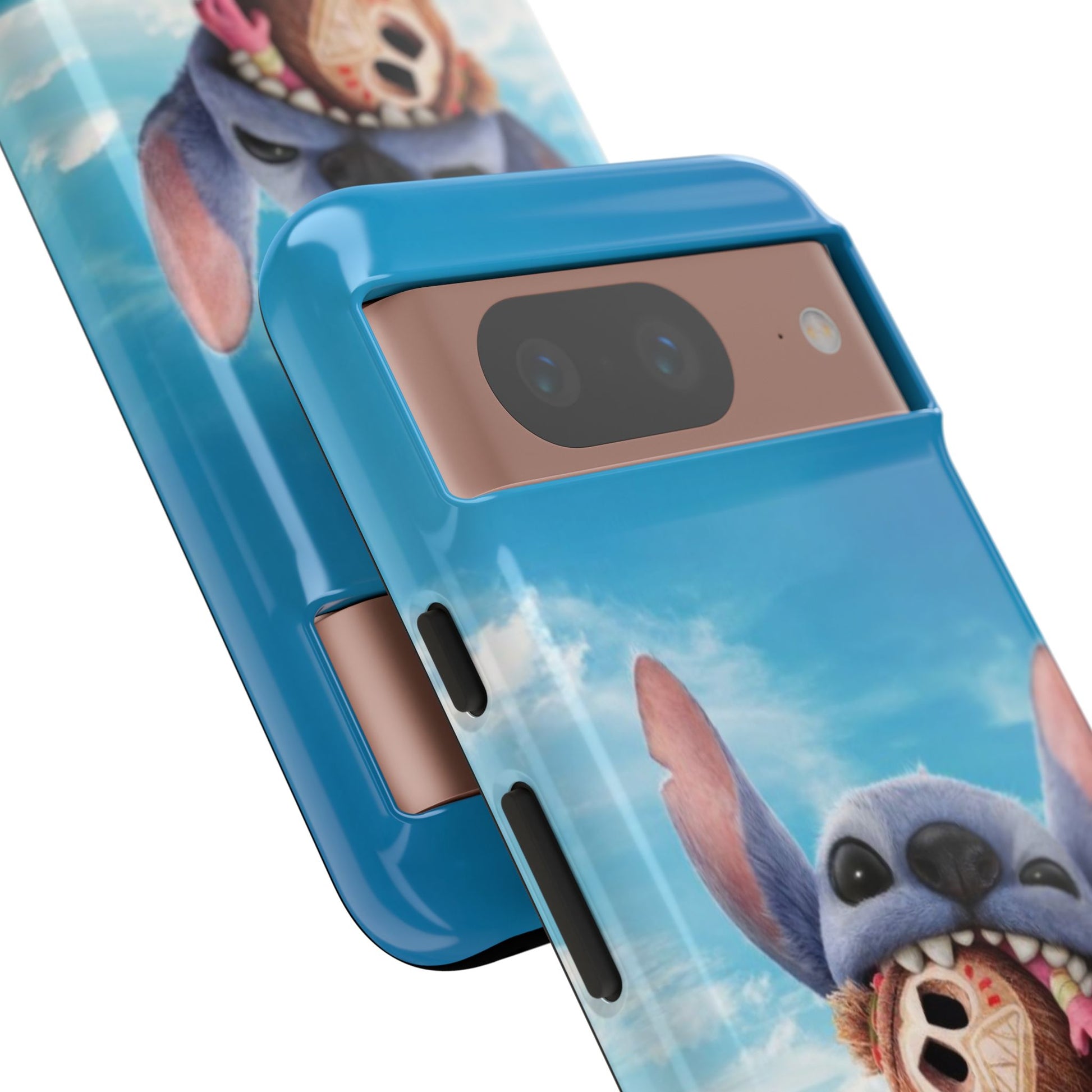 Stitch Beach Sunset Landscape Phone Case for iPhone, Samsung Galaxy, & Pixel Phones