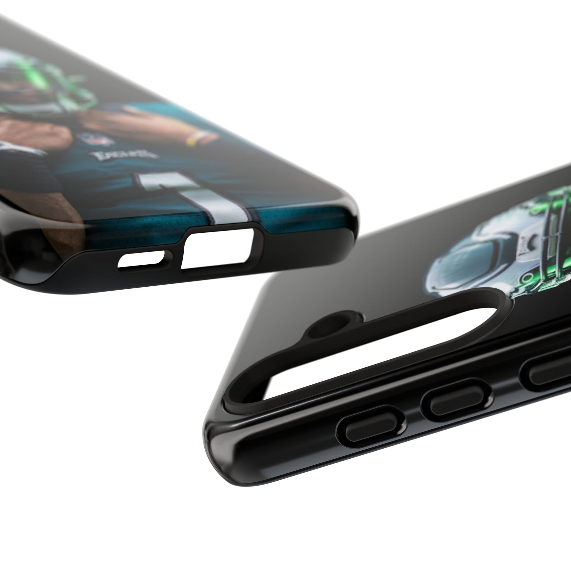 Eagles Football Jalen Hurts Tough Cases for iPhones, Samsung, and Pixel