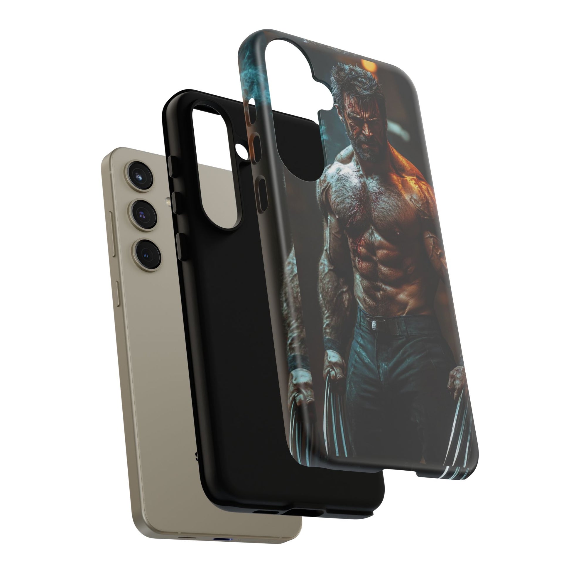 Marvel's Logan Wolverine Tough Cases for iPhones, Samsung, and Pixel