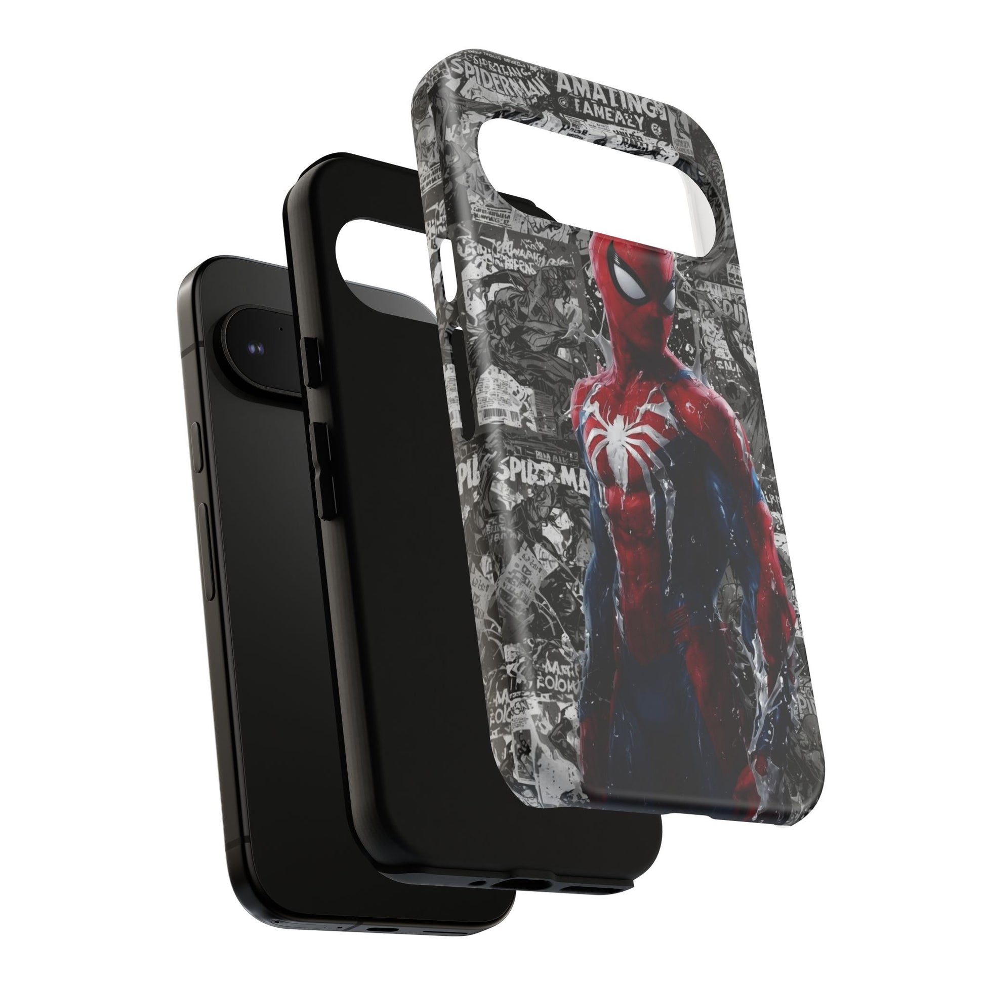 Spiderman Phone Case, Tough Cases for iPhones, Samsung, and Pixel