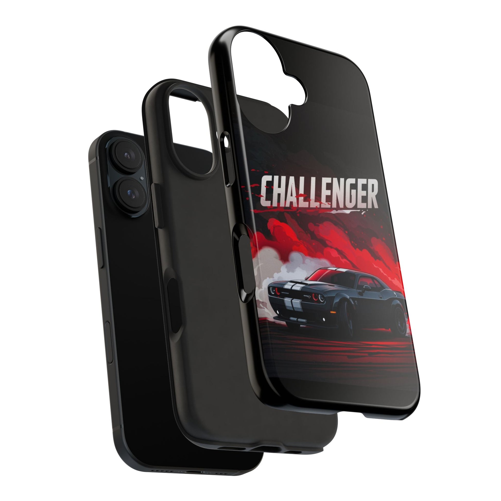 Dodge Challenger Muscle Car Hellcat Tough Phone Cases for Iphones & Samsung Phones Durable