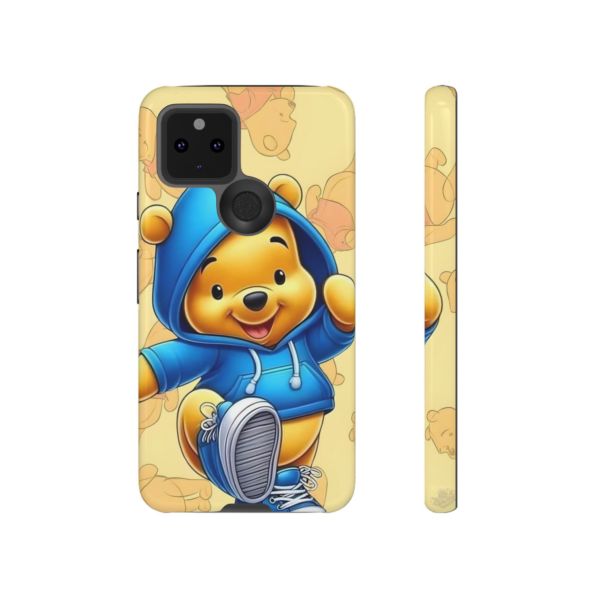 Cute Pooh Bear Phone Case, Tough Case