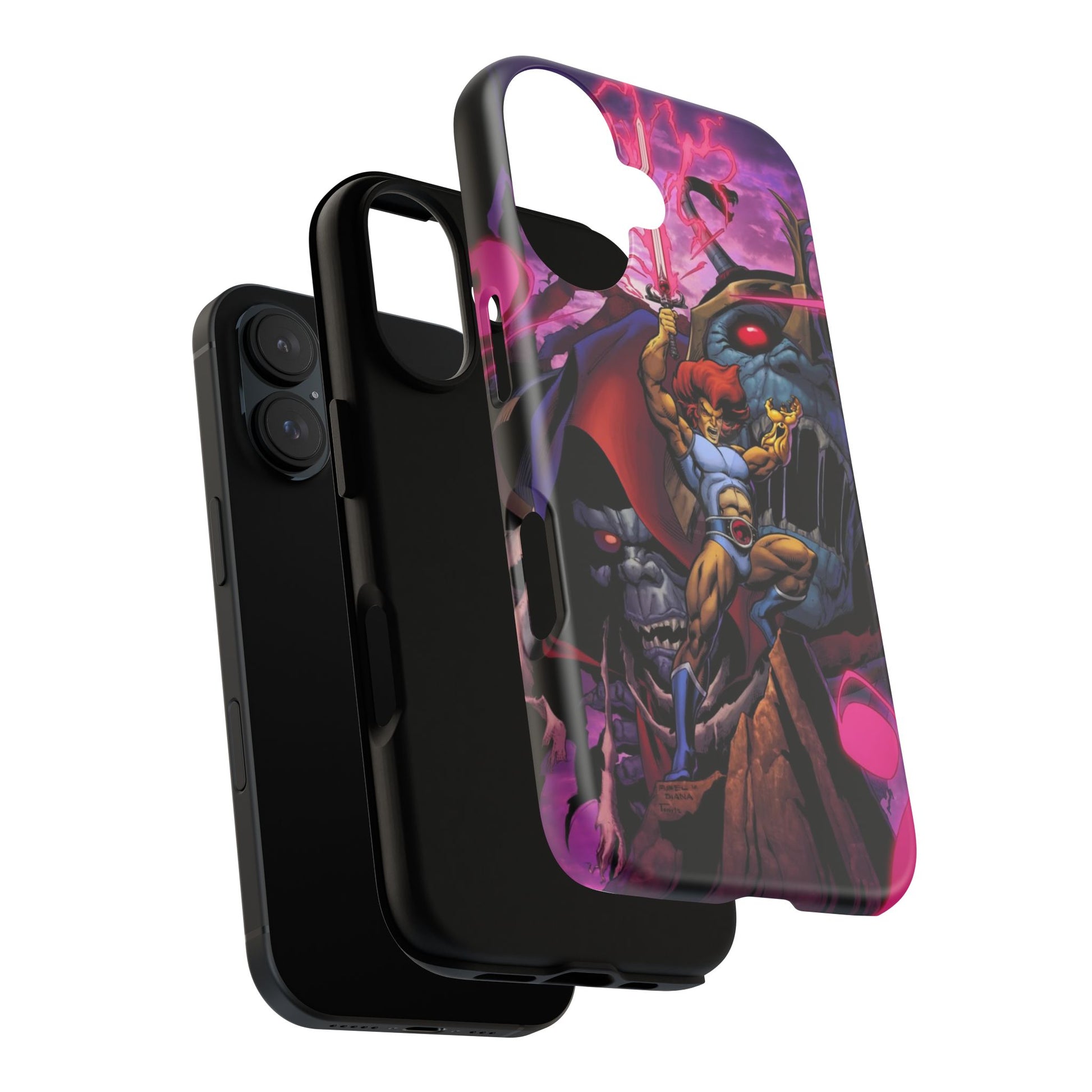 Thundercats Lion O x Mumra Tough Cases for iPhones, Samsung, and Pixel