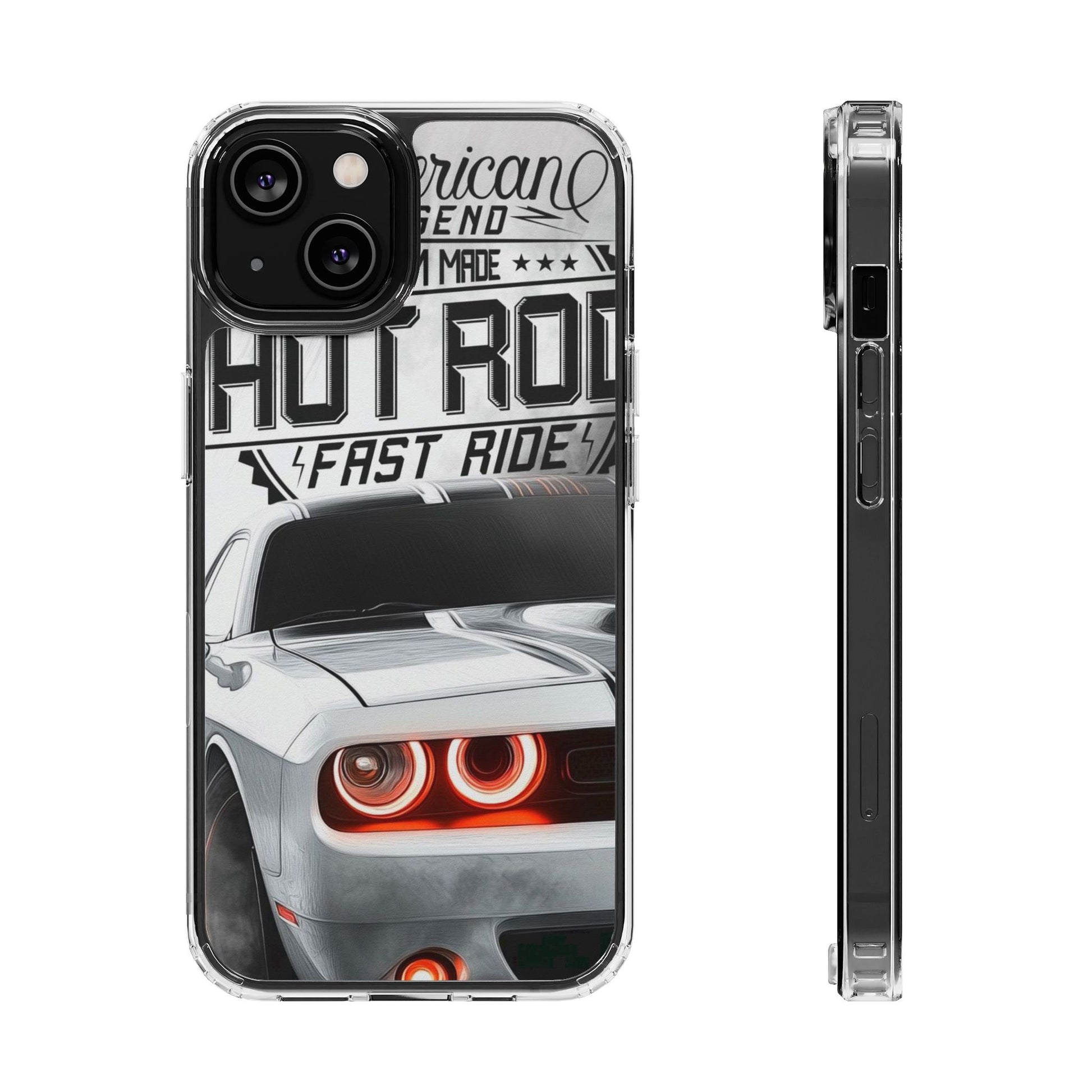 American Hot Rod Hell Cat Case for iPhone and Samsung phone