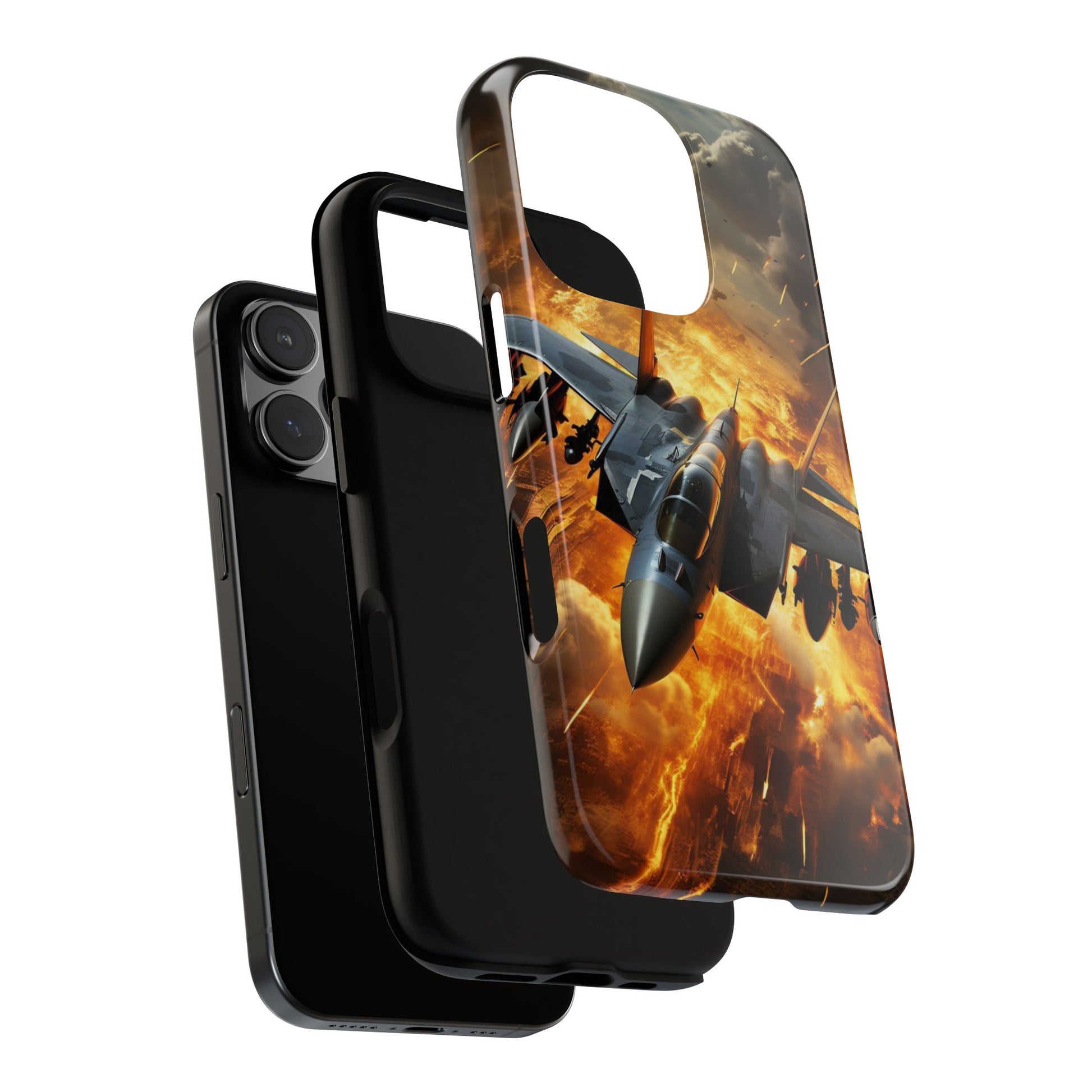 F-15 Fighter Jet Tough Cases for iPhones, Samsung, and Pixel