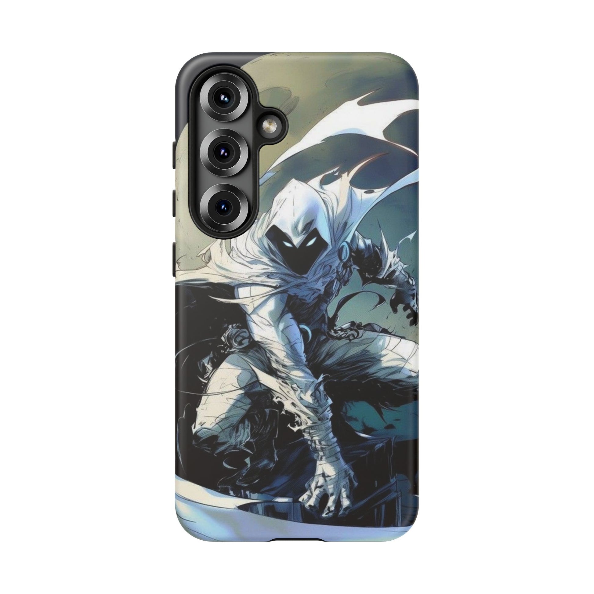 Moon Knight Tough Cases for iPhones, Samsung, and Pixel