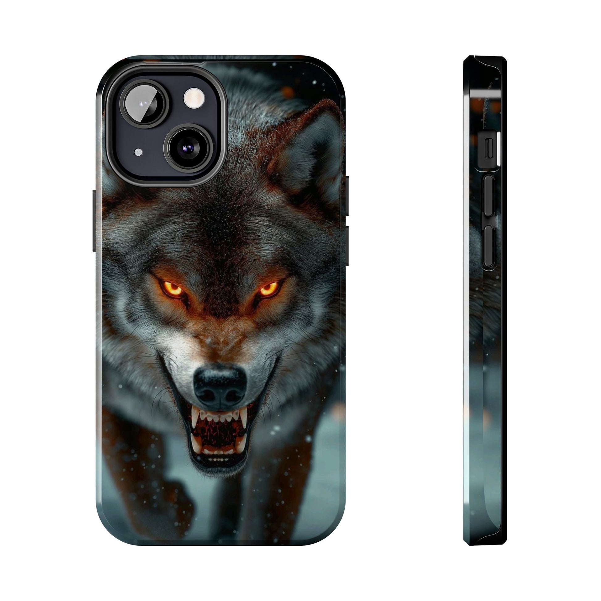 Alpha Male Wolf Themed Tough Phone Cases for Iphones & Samsung Phones