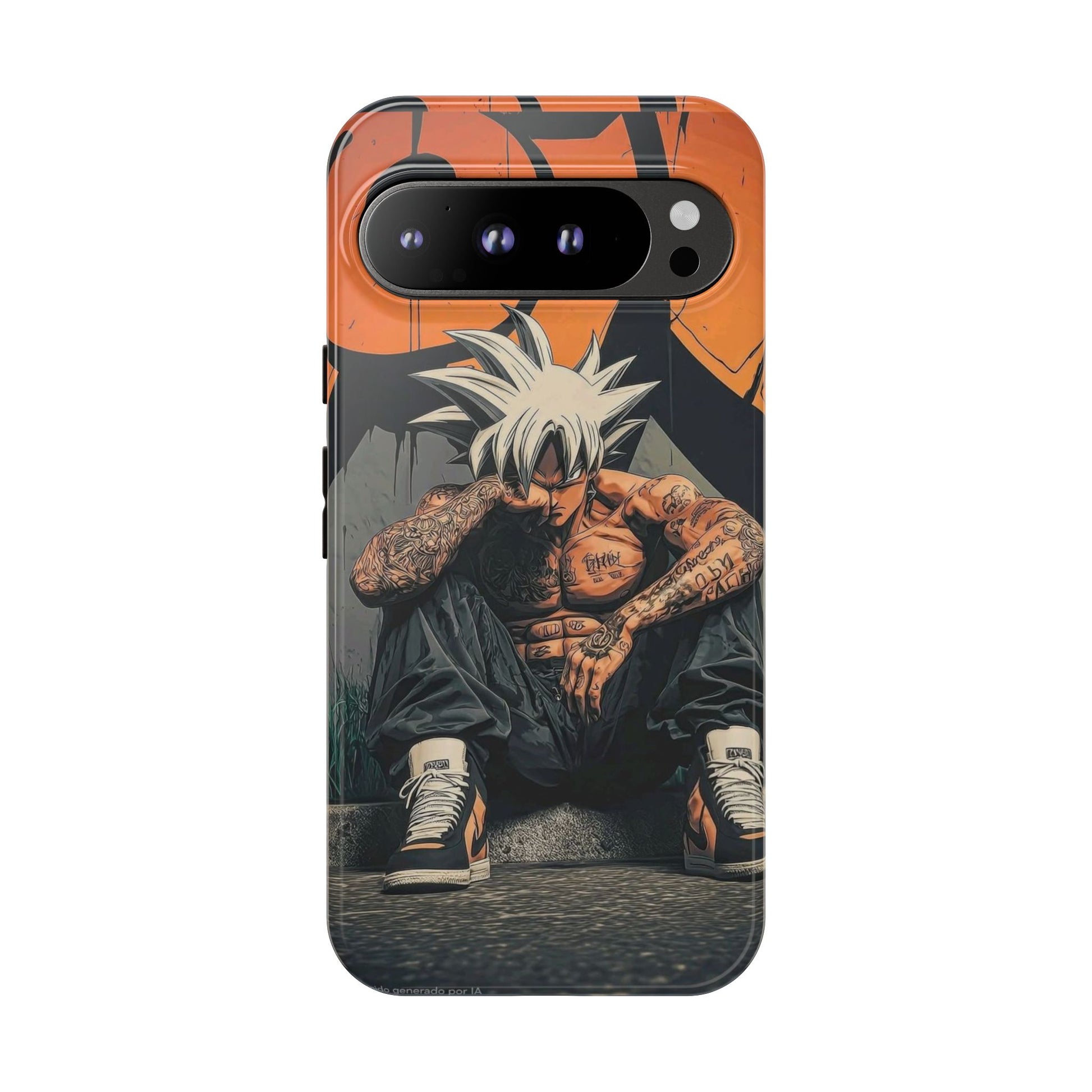 Anime DBZ Thug Tough Cases for iPhones, Samsung, and Pixel
