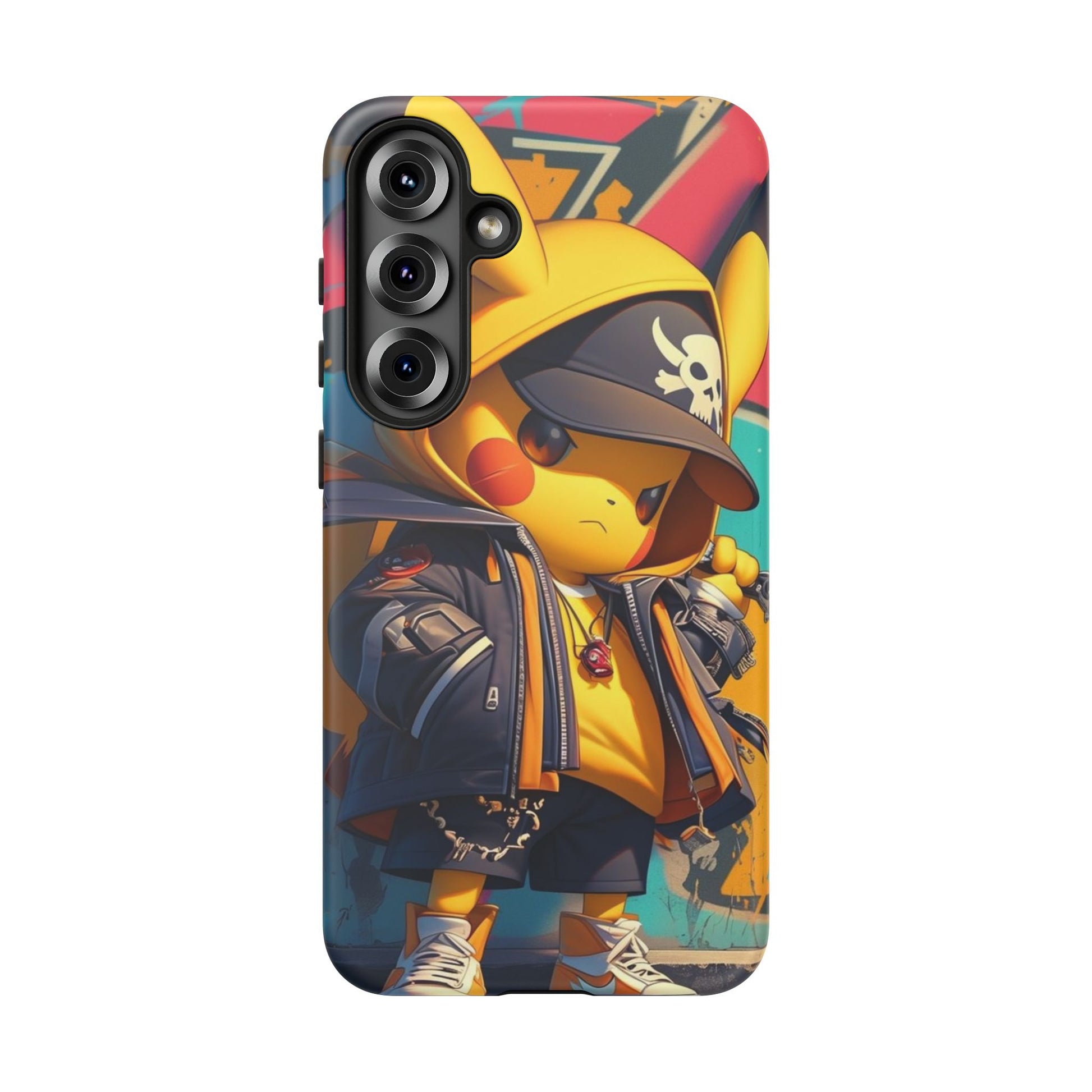 Cute Poke Bear Phone Case, Tough Cases for iPhones, Samsung, and Pixel