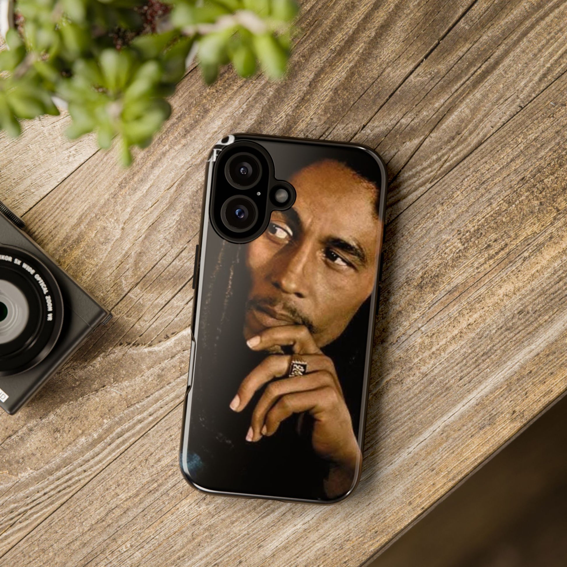 Marley Reggae Tough Cases for iPhones, Samsung, and Pixel