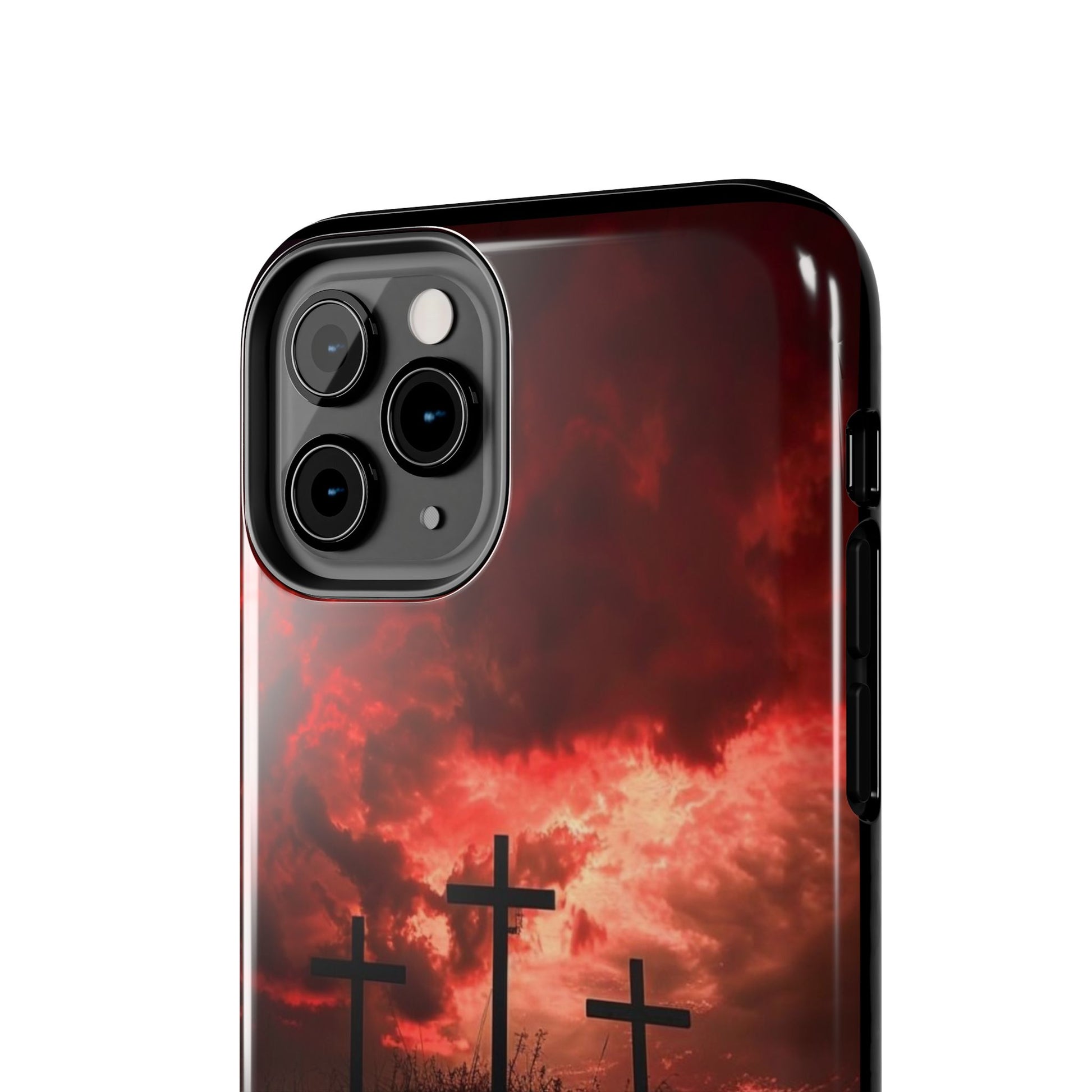 Crosses at Golgotha Christian Cases for iPhones & Samsung Phones