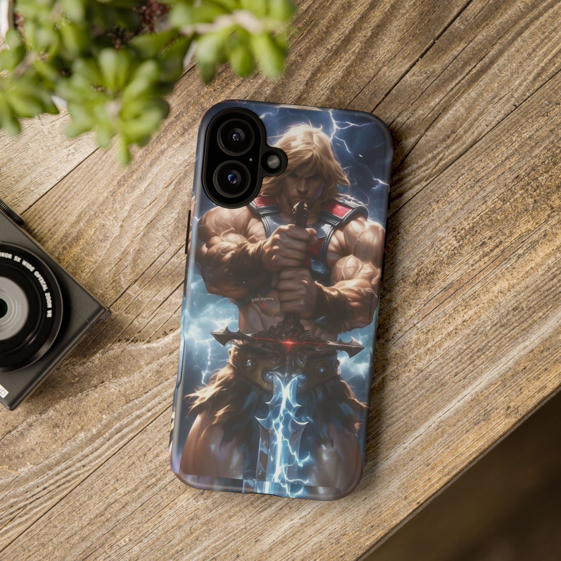 He-Man Masters of the Universe Tough Cases for iPhones, Samsung, and Pixel