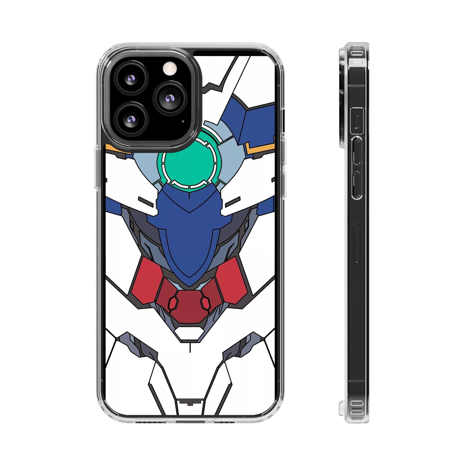 Phone Cover, Gundam Mecha Armor Clear Case, Iphone Samsung Cover, Clear Phone