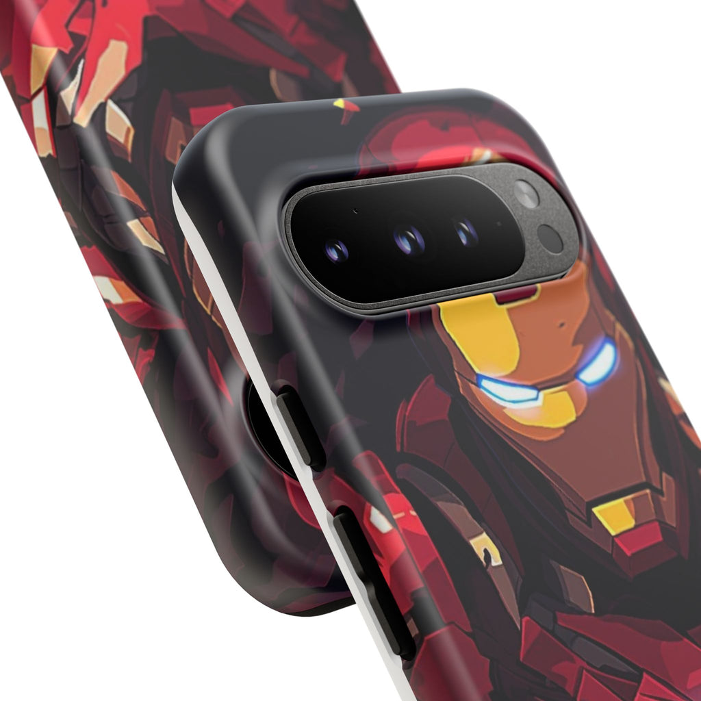 Invincible Iron Man Tough Cases for iPhones, Samsung, and Pixel