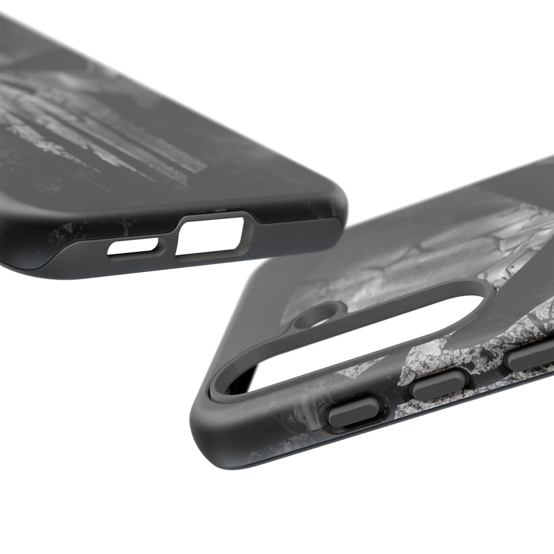 The Punisher Logo Art Tough Cases for iPhones, Samsung, and Pixel