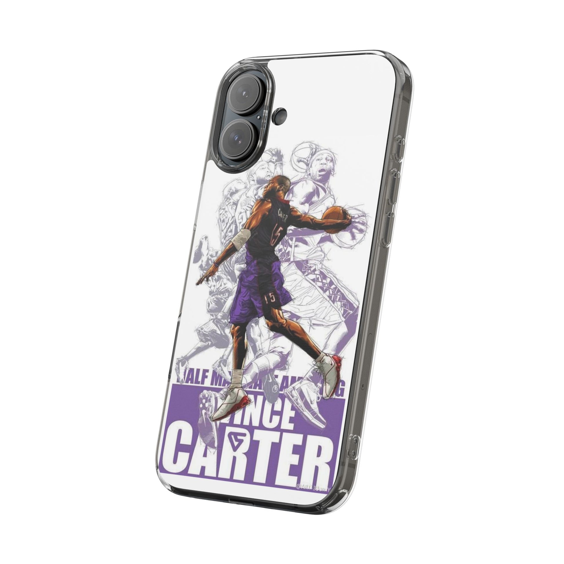 Slam Dunk Champ Vince Carter Protective Iphone and Samsung case