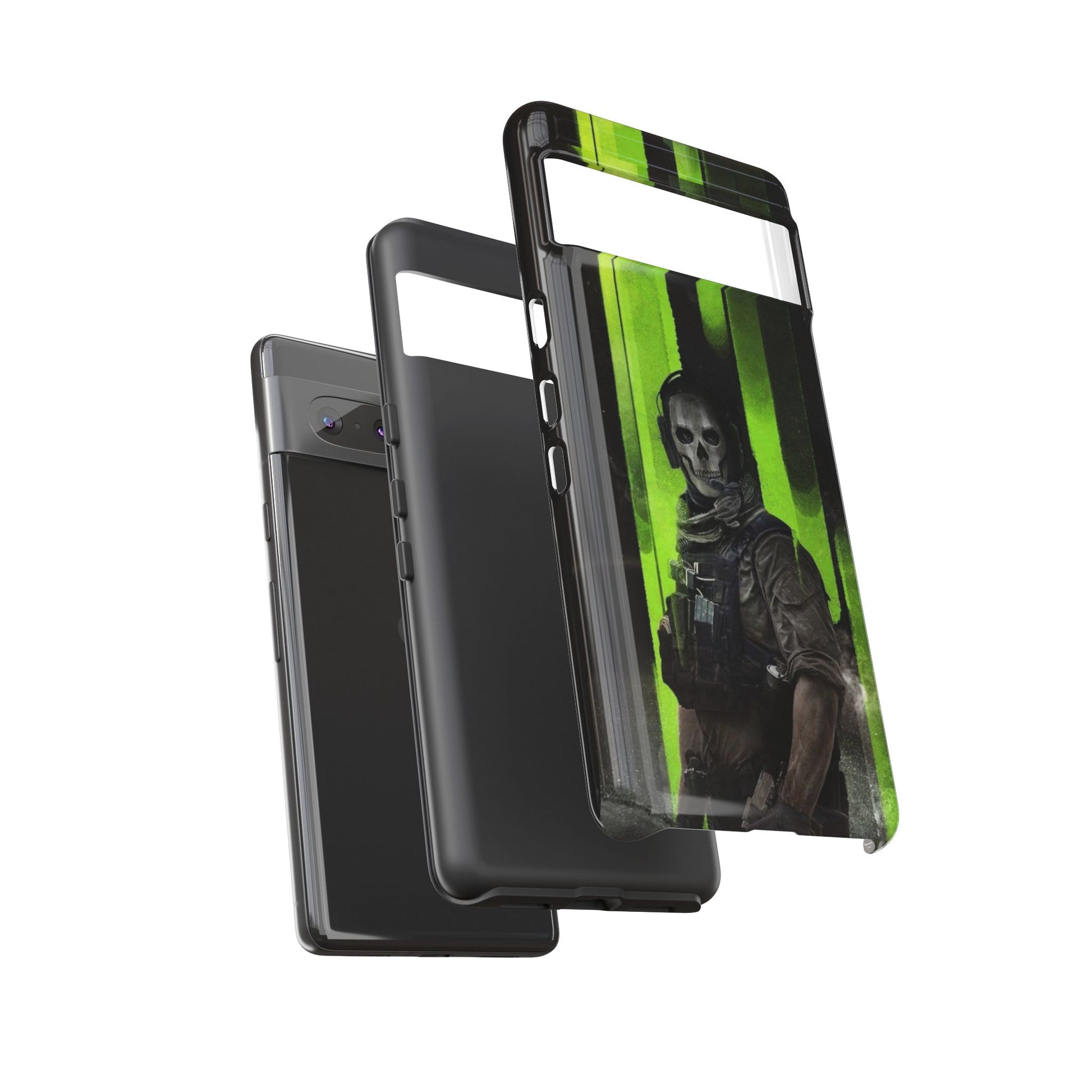 Call of Duty Ghost Tough Cases for iPhones, Samsung, and Pixel