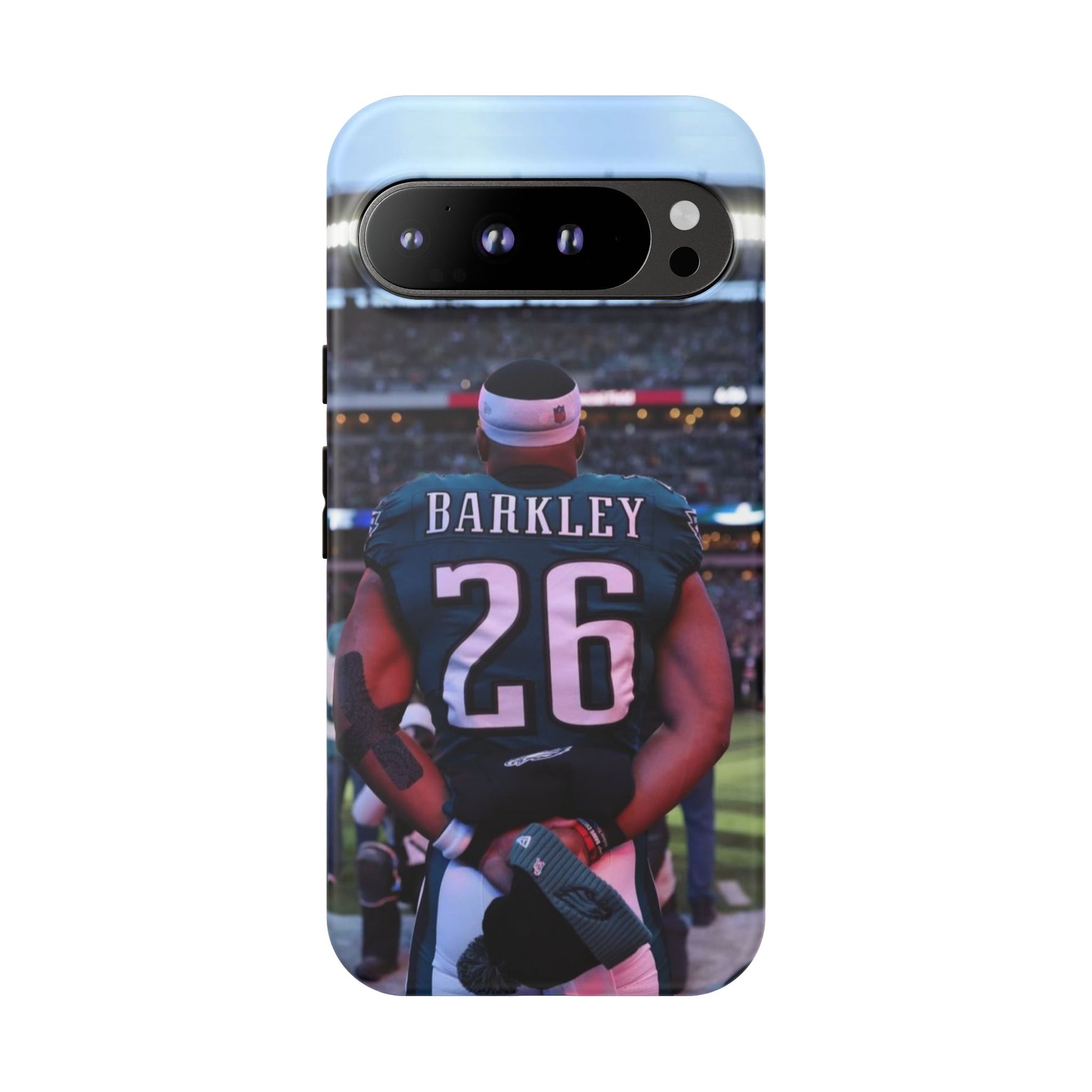 Eagles Football Saquon Barkley Tough Cases for iPhones, Samsung, and Pixel