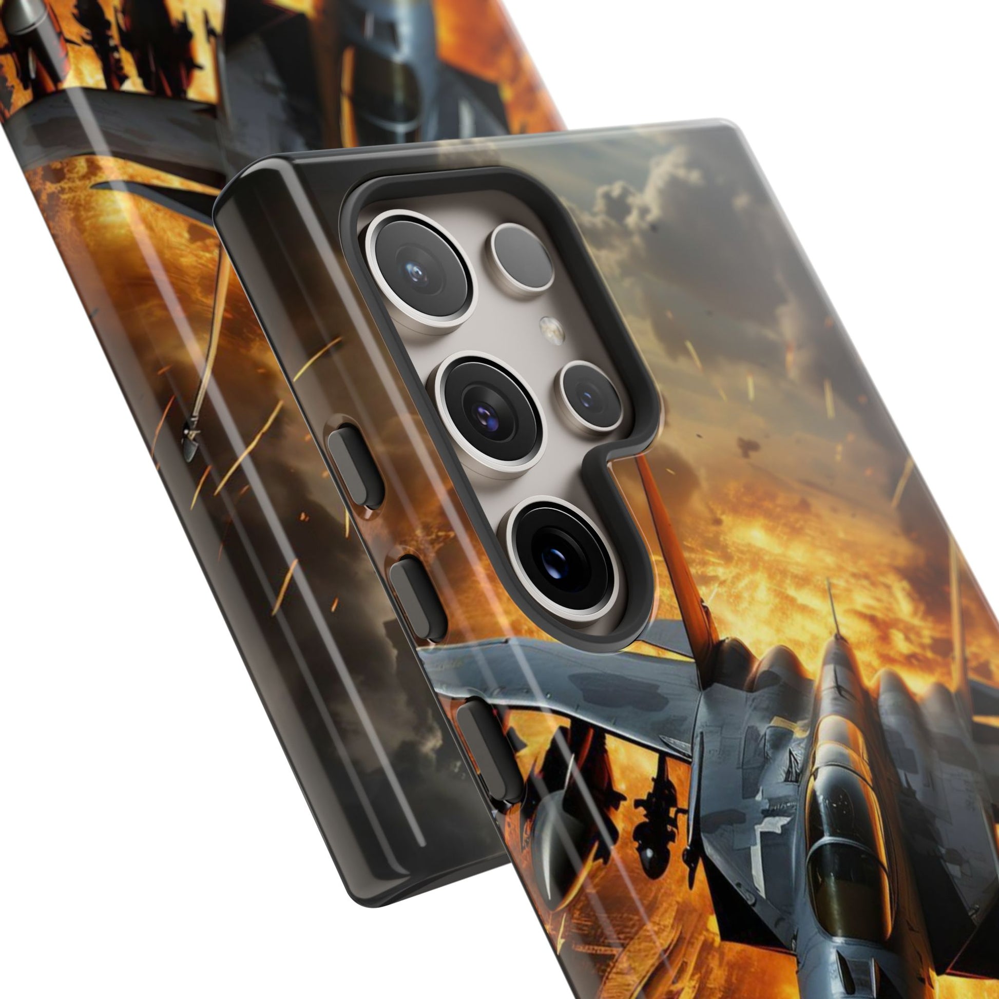 F-15 Fighter Jet Tough Cases for iPhones, Samsung, and Pixel