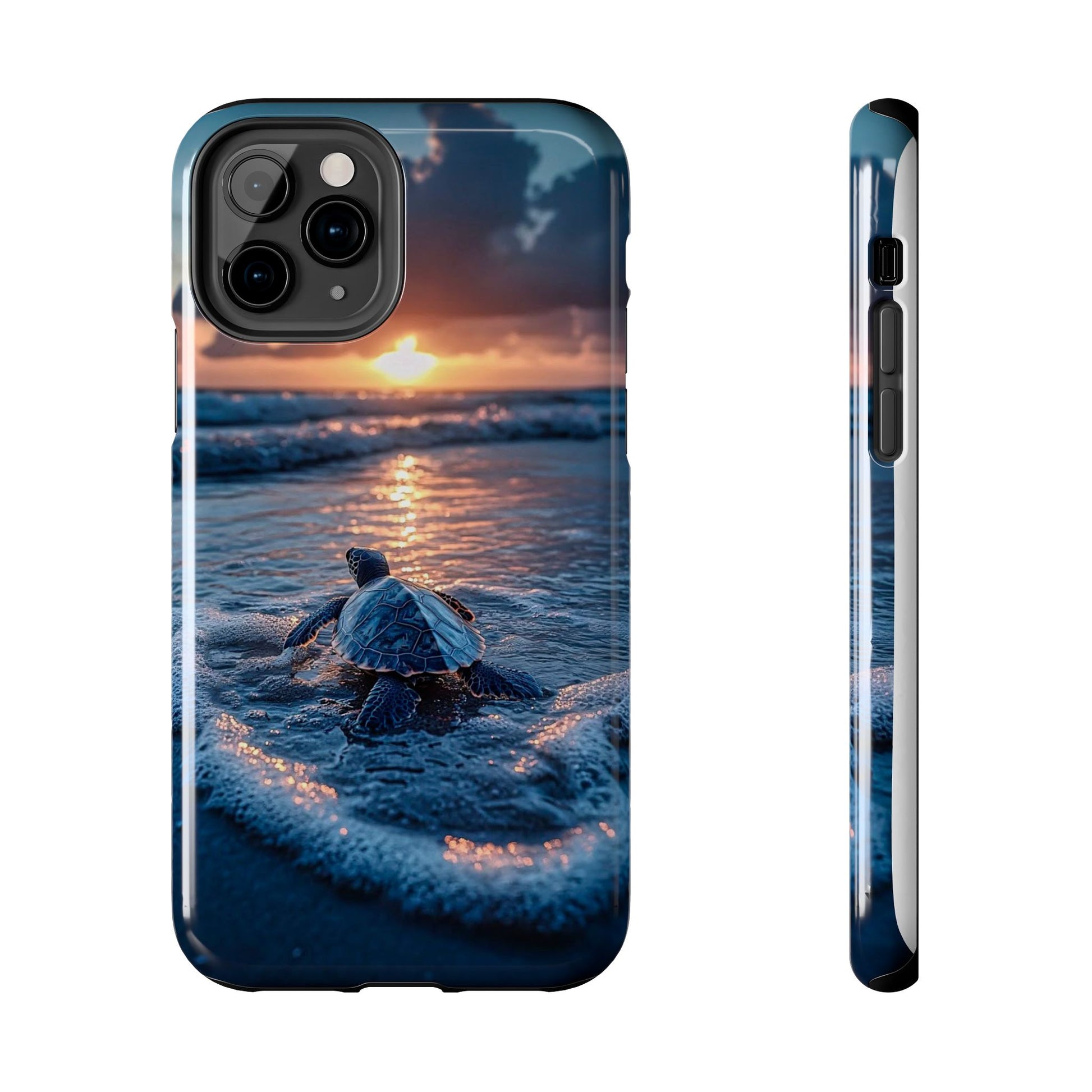 Beautiful Sea Turtle Themed Tough Phone Cases for Iphones & Samsung Phones