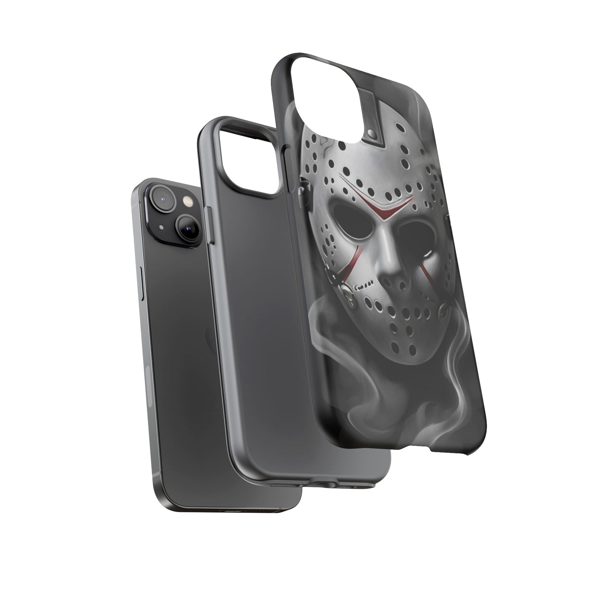 Friday the 13th Jason's Mask Tough Cases for iPhones, Samsung, and Pixel