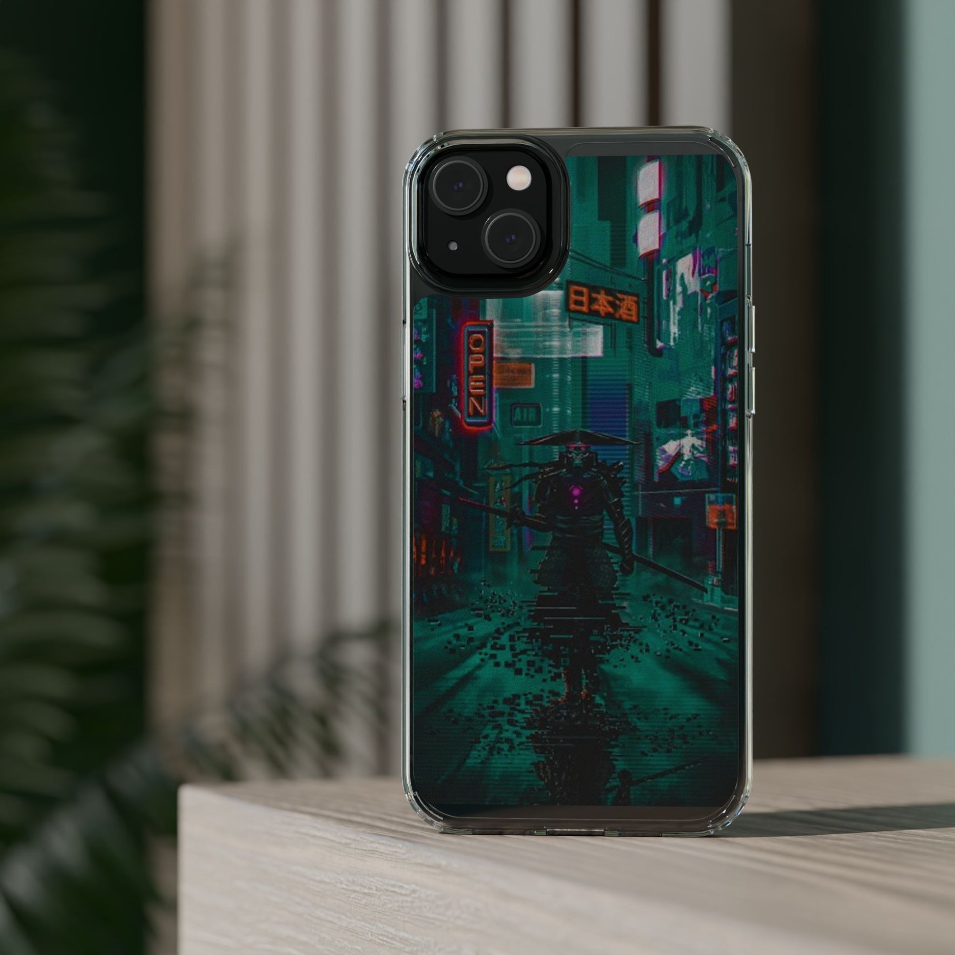 Samauri CyberPunk Game Inspired Phone Cover,