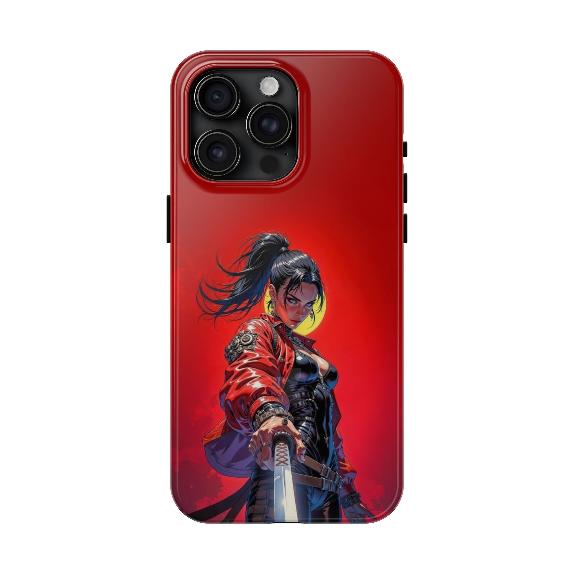Ninja Girl Anime Inspired Phone Cases for Iphones & Samsung Phones