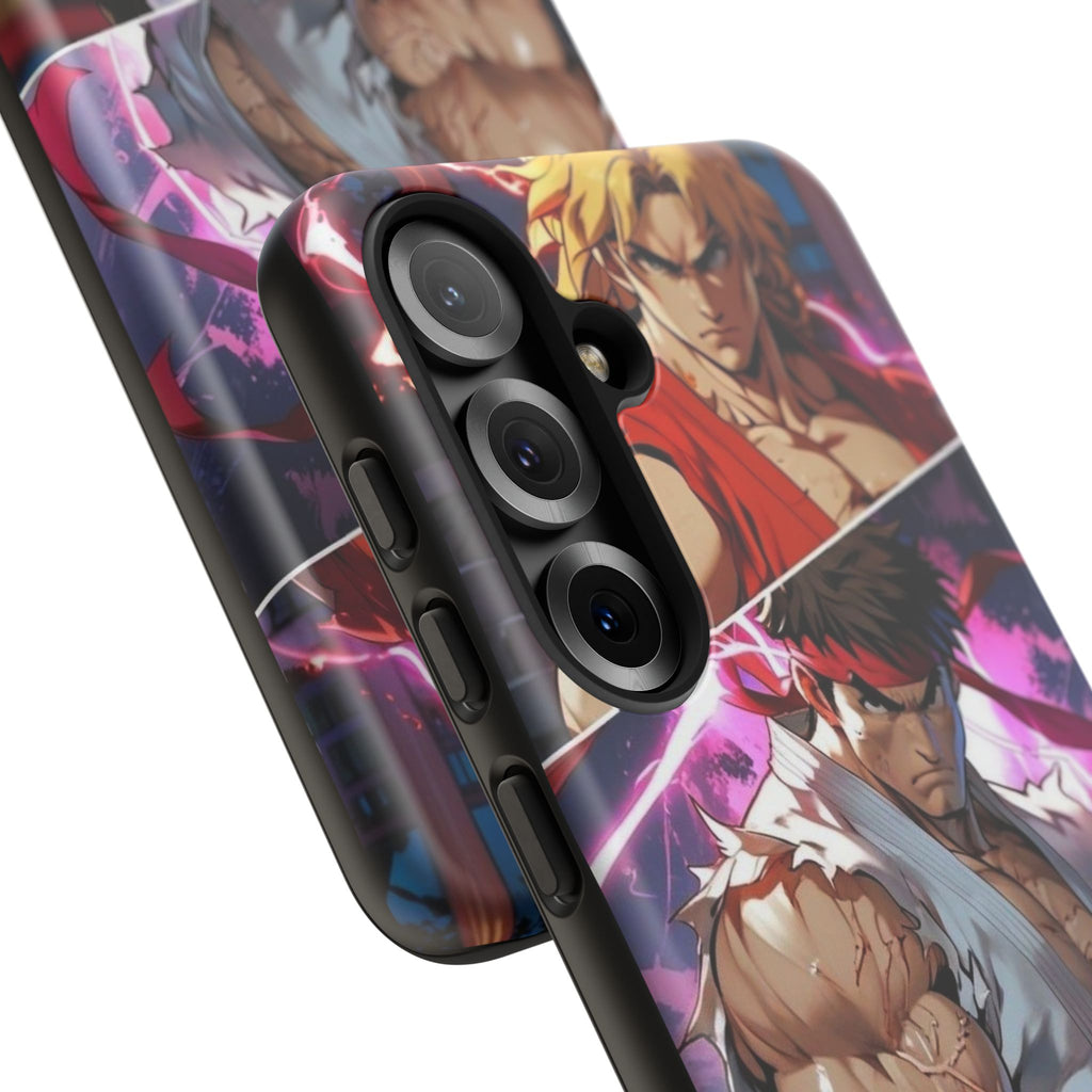 Street Fighter Gamer Theme Tough Cases for iPhones, Samsung, and Pixel