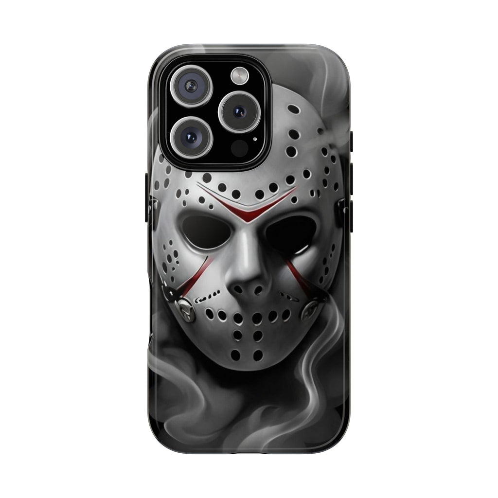 Friday the 13th Jason's Mask Tough Cases for iPhones, Samsung, and Pixel