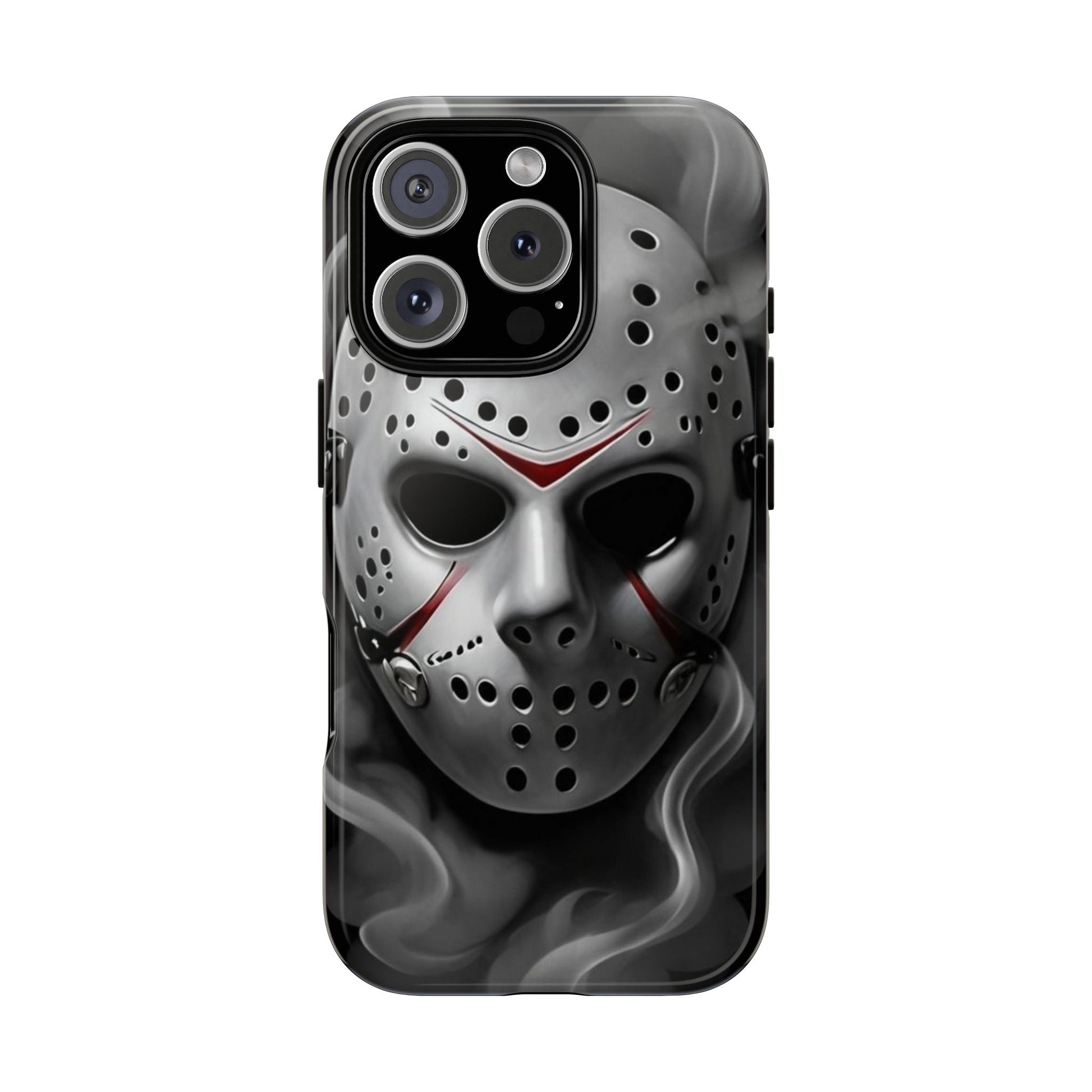 Friday the 13th Jason's Mask Tough Cases for iPhones, Samsung, and Pixel