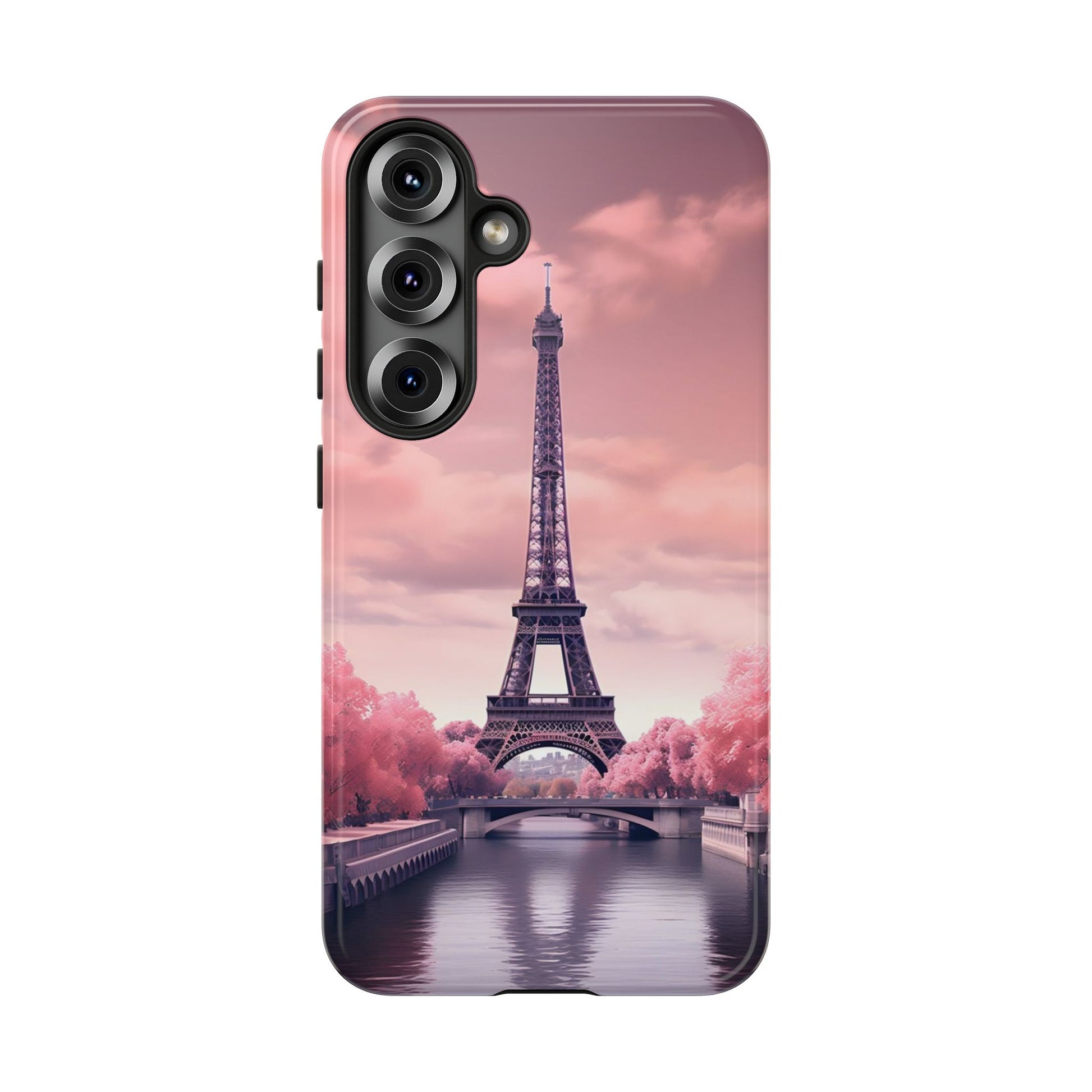 Eiffel Tower Paris Tough Cases for iPhones, Samsung, and Pixel