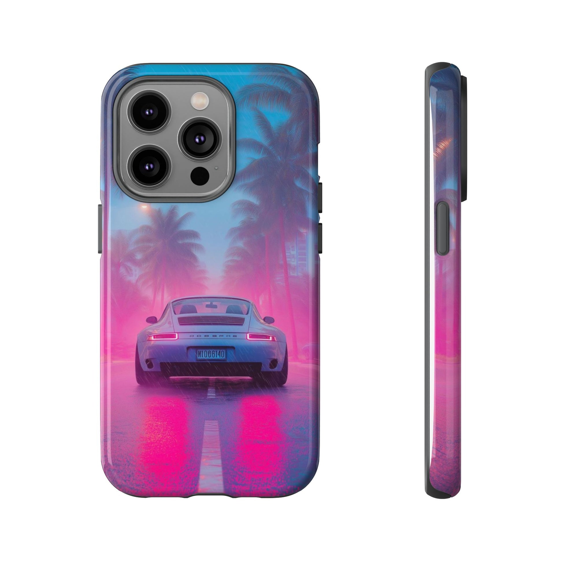 Miami Vice Porsche Phone Case for iPhone, Samsung Galaxy, & Pixel Phones