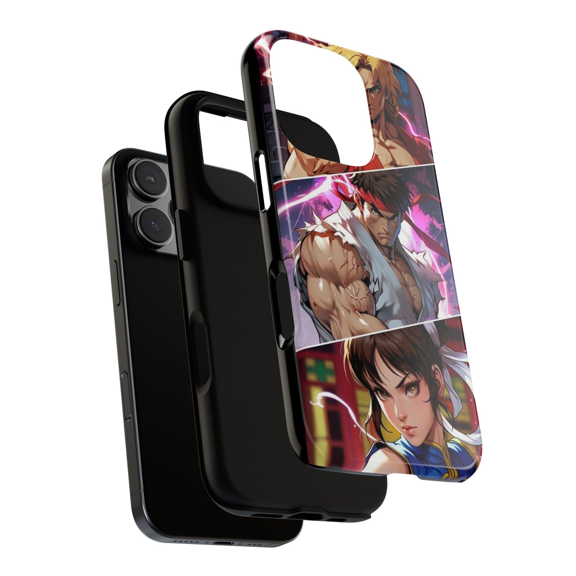 Street Fighter Gamer Theme Tough Cases for iPhones, Samsung, and Pixel