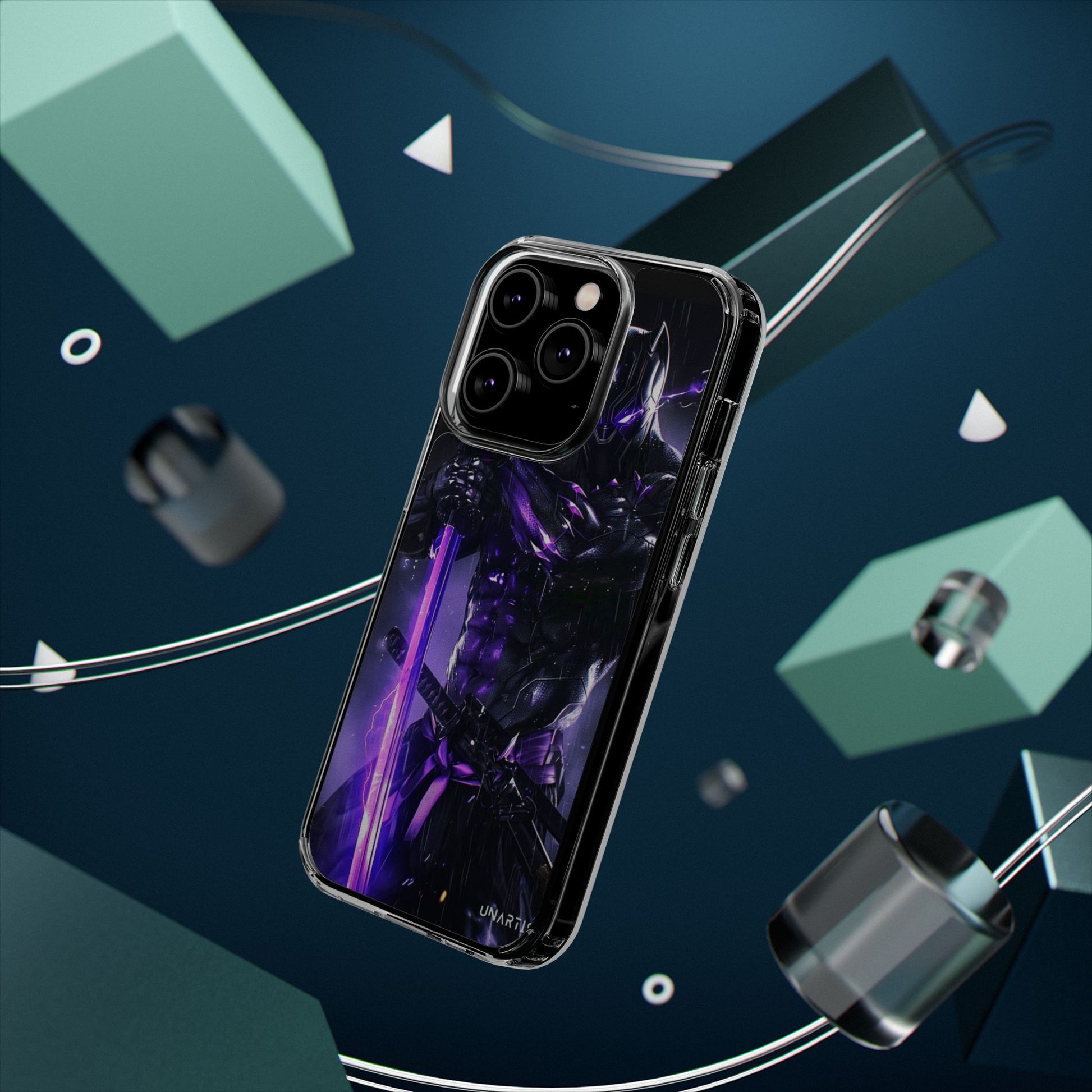 Samurai Black Panther Super Hero Wakanda iPhone & Samsung Case