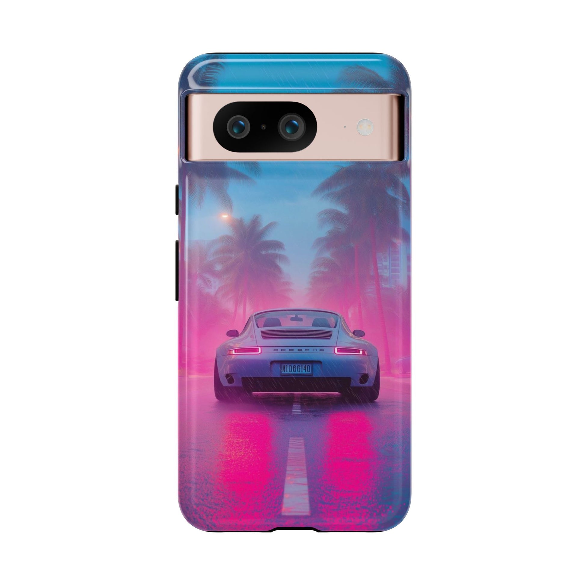 Miami Vice Porsche Phone Case for iPhone, Samsung Galaxy, & Pixel Phones