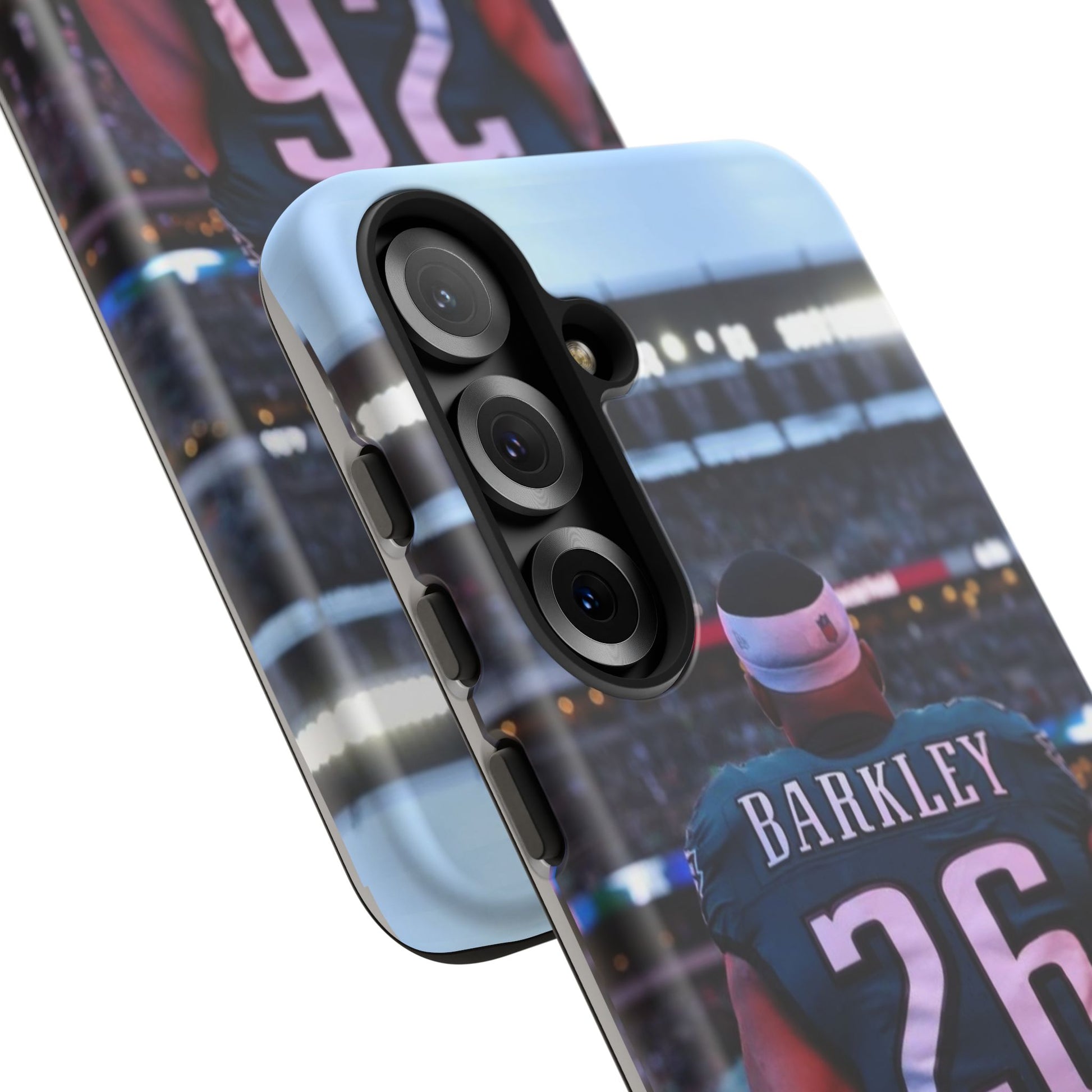Eagles Football Saquon Barkley Tough Cases for iPhones, Samsung, and Pixel