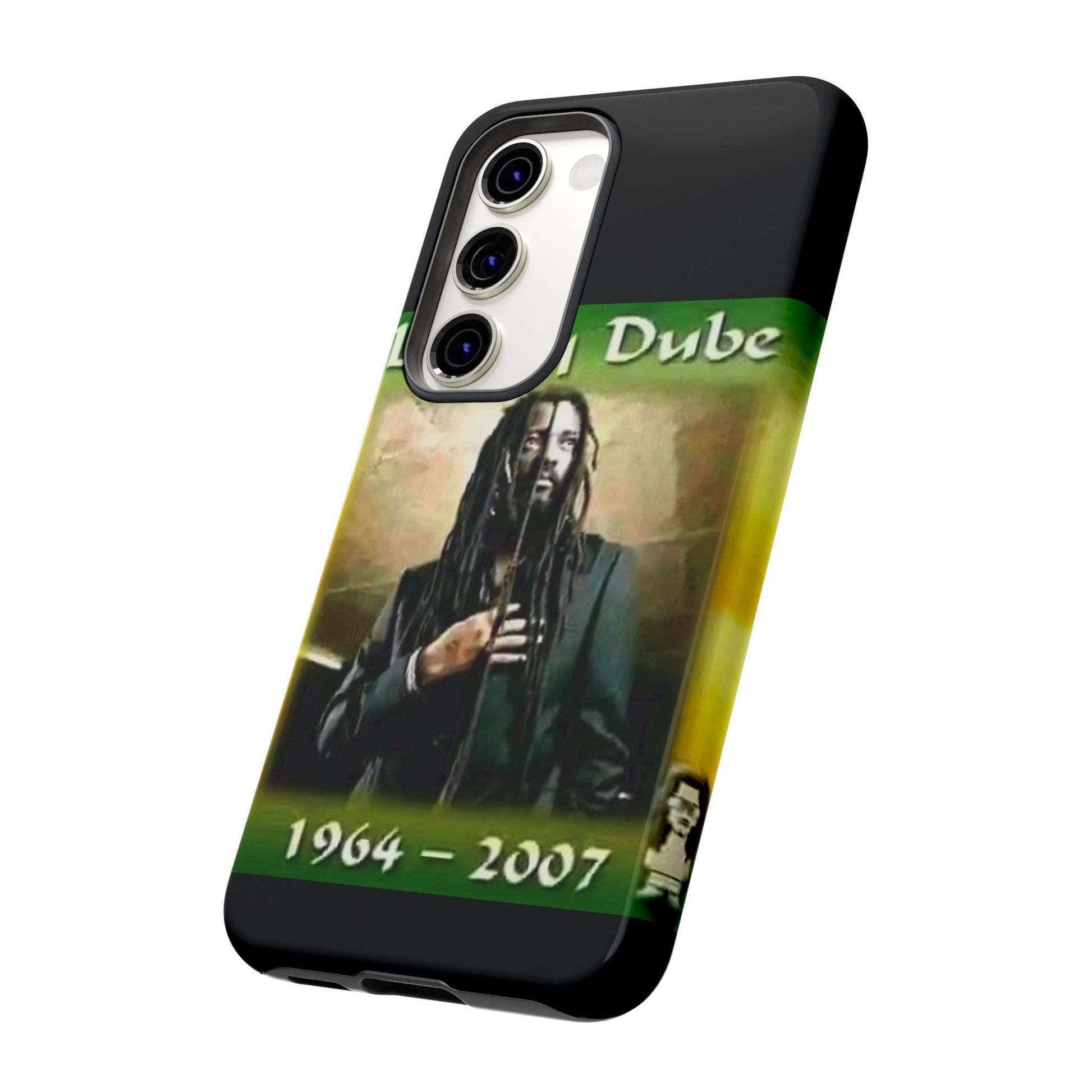 Lucky Dube Tough Cases for iPhones, Samsung, and Pixel